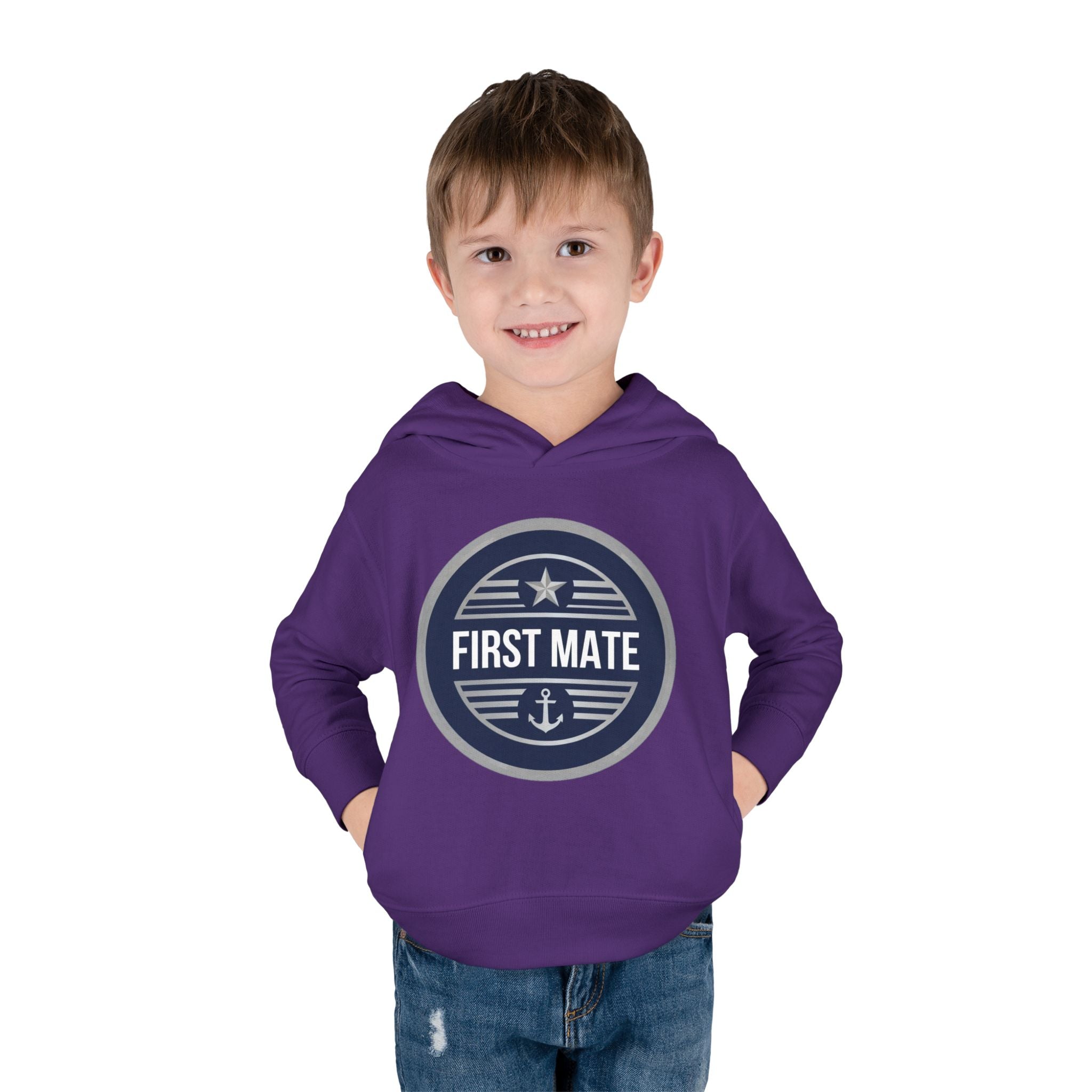First Mate Toddler Hoodie | Matchy Mums