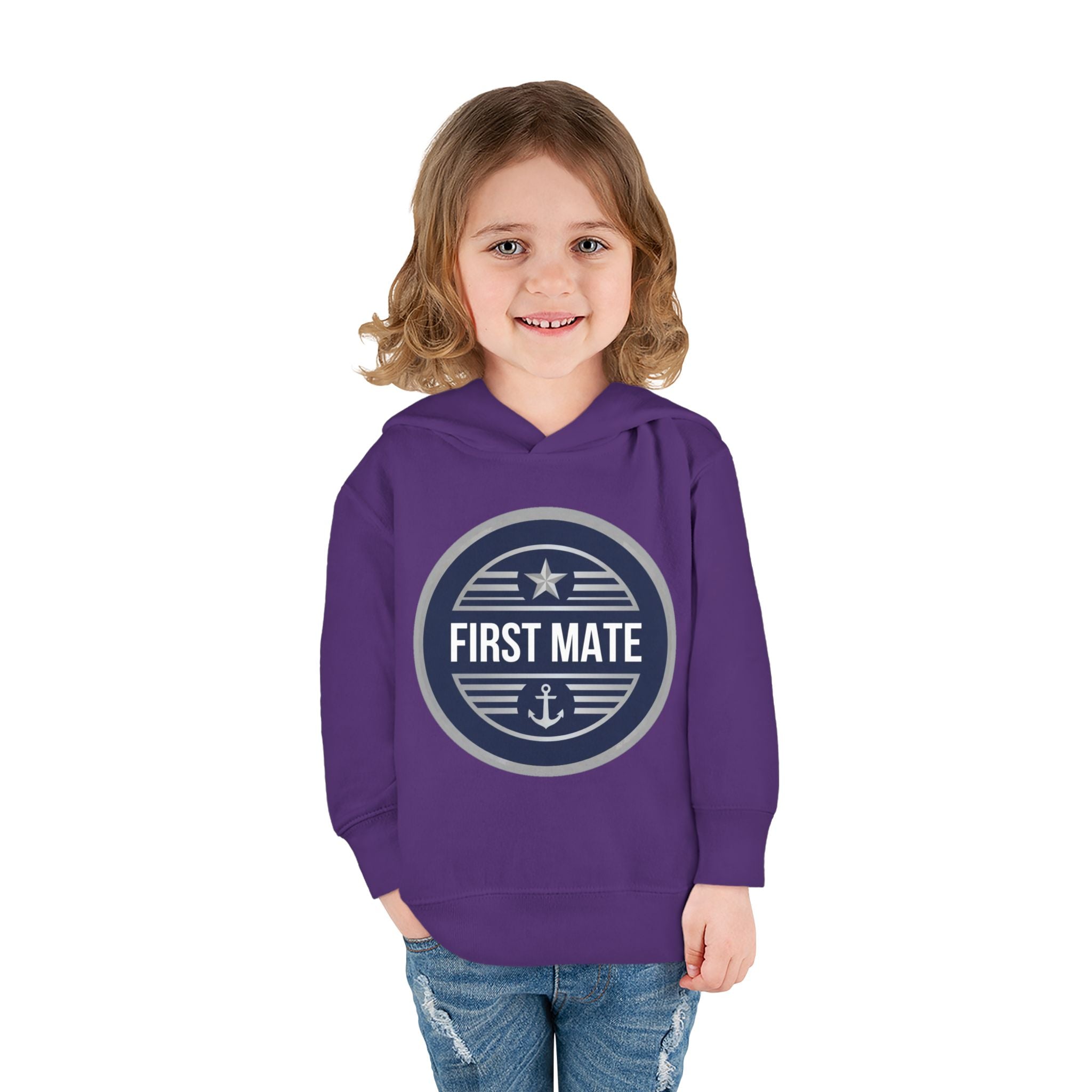 First Mate Toddler Hoodie | Matchy Mums