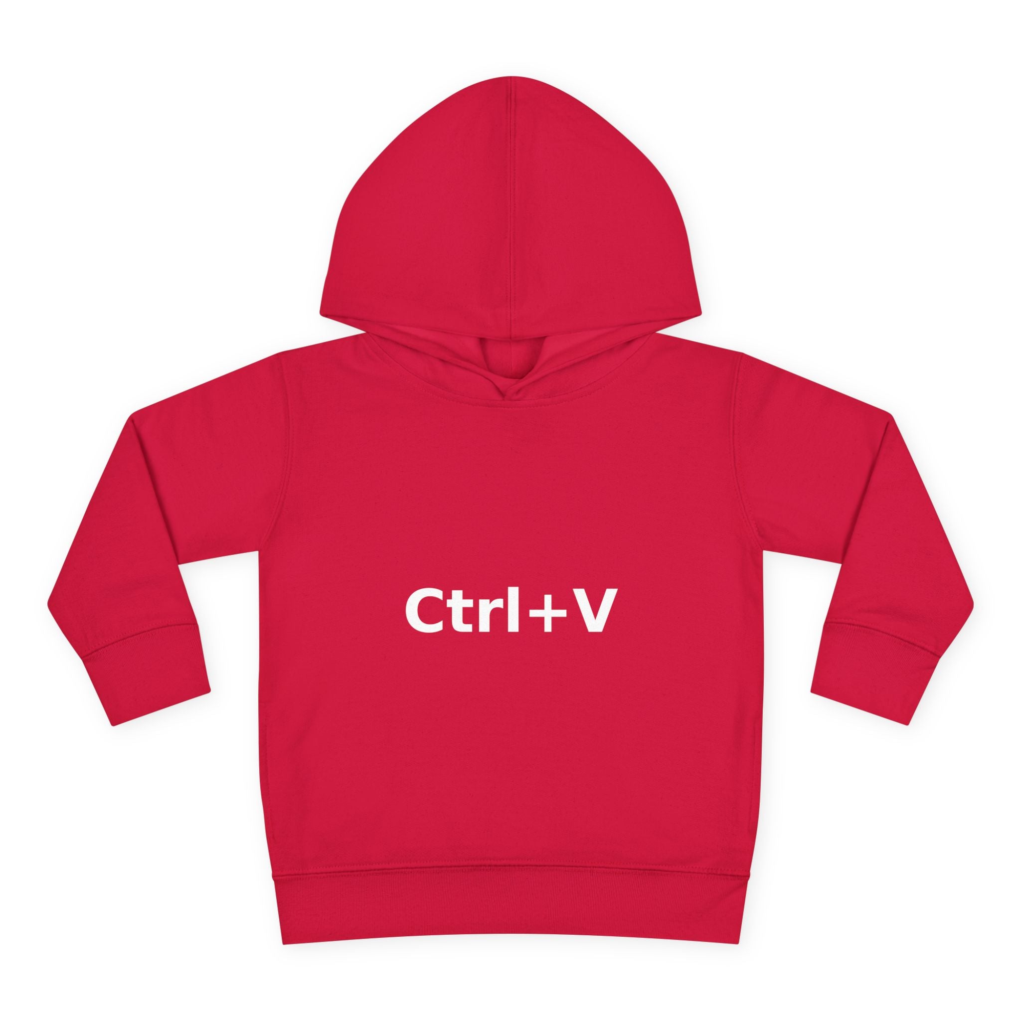 Ctrl+V Toddler Hoodie (Dark) | Matchy Mums
