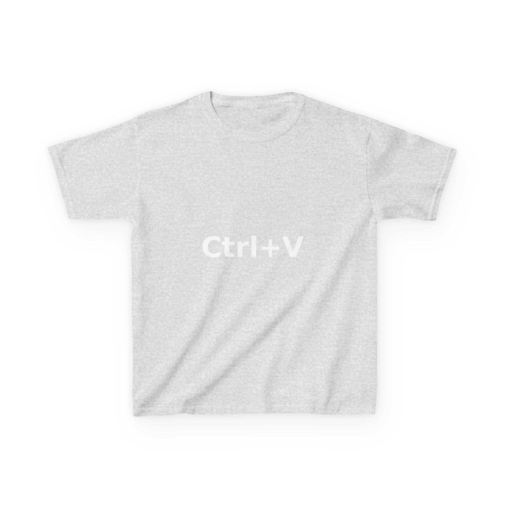 Ctrl+V Kids T-Shirt (Dark) | Matchy Mums
