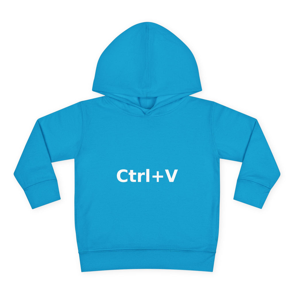 Ctrl+V Toddler Hoodie (Dark) | Matchy Mums