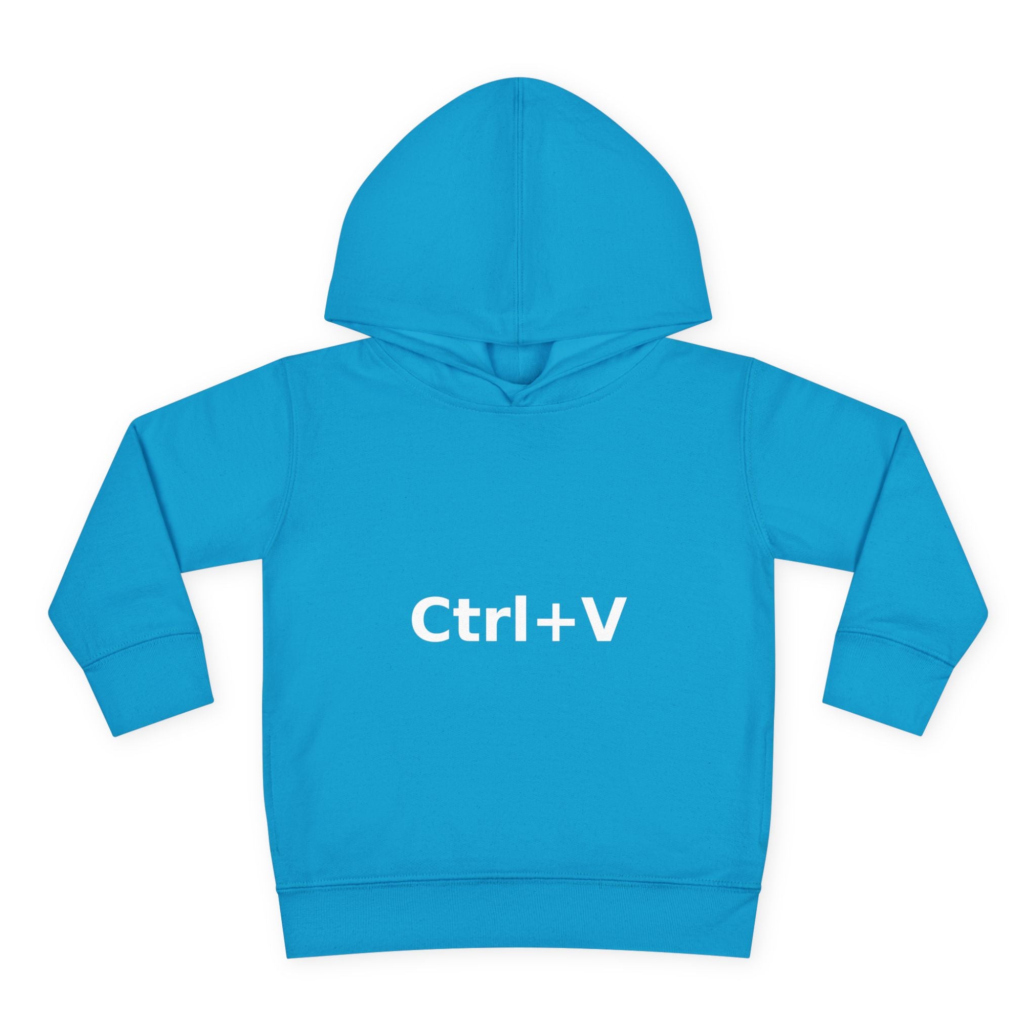 Ctrl+V Toddler Hoodie (Dark) | Matchy Mums