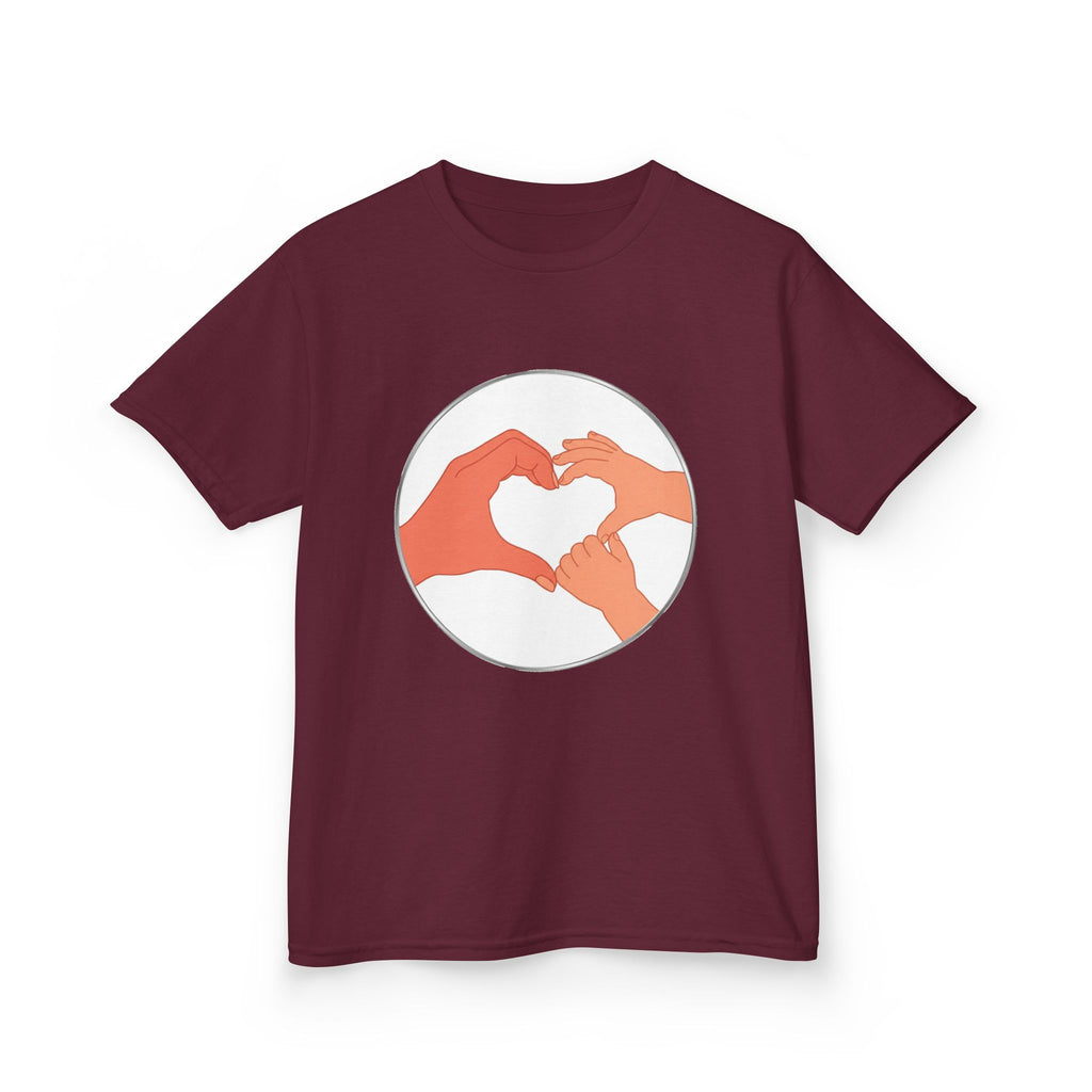 Bestie Heart Hands Kids T-Shirt | Matchy Mums