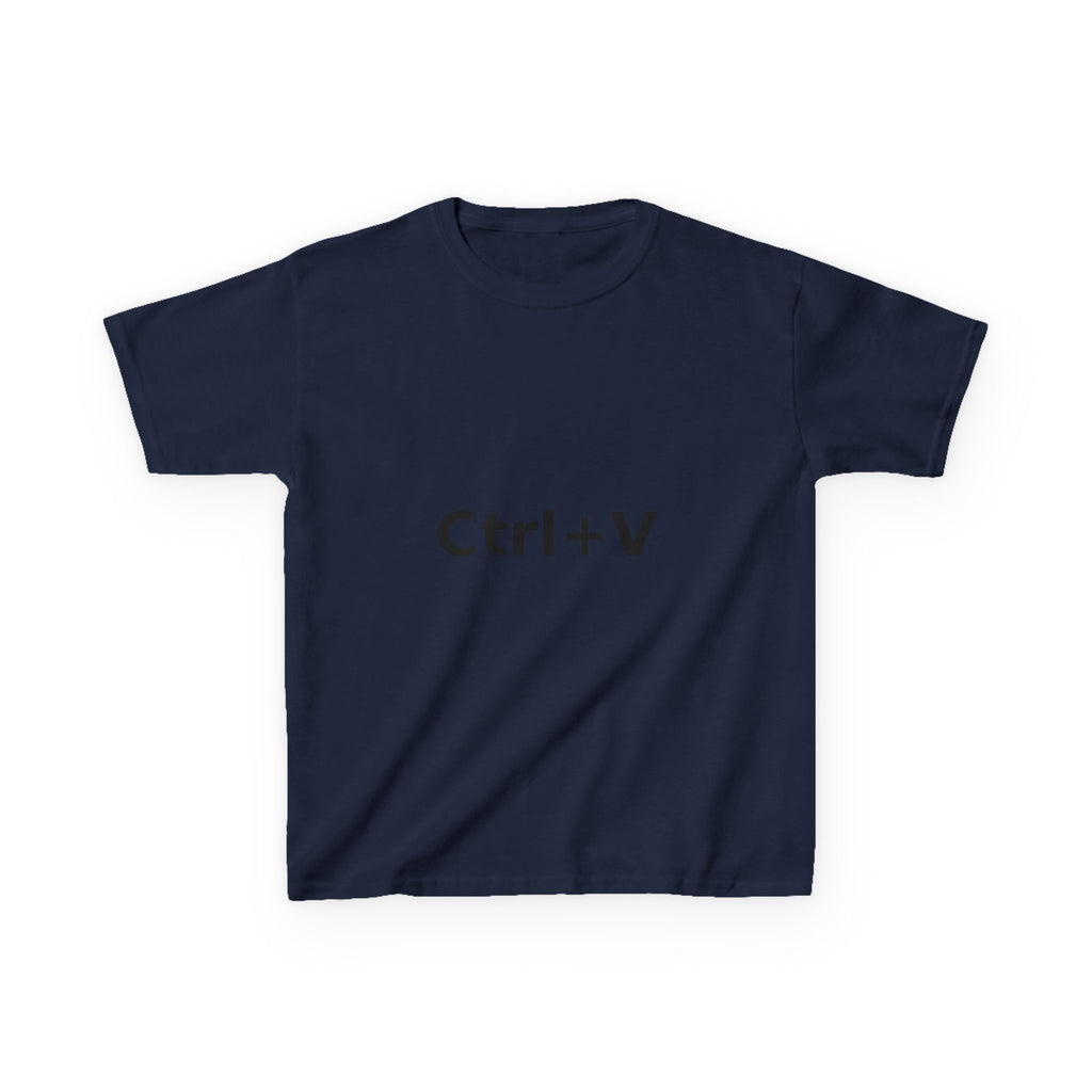 Ctrl+V Kids T-Shirt (Light) | Matchy Mums