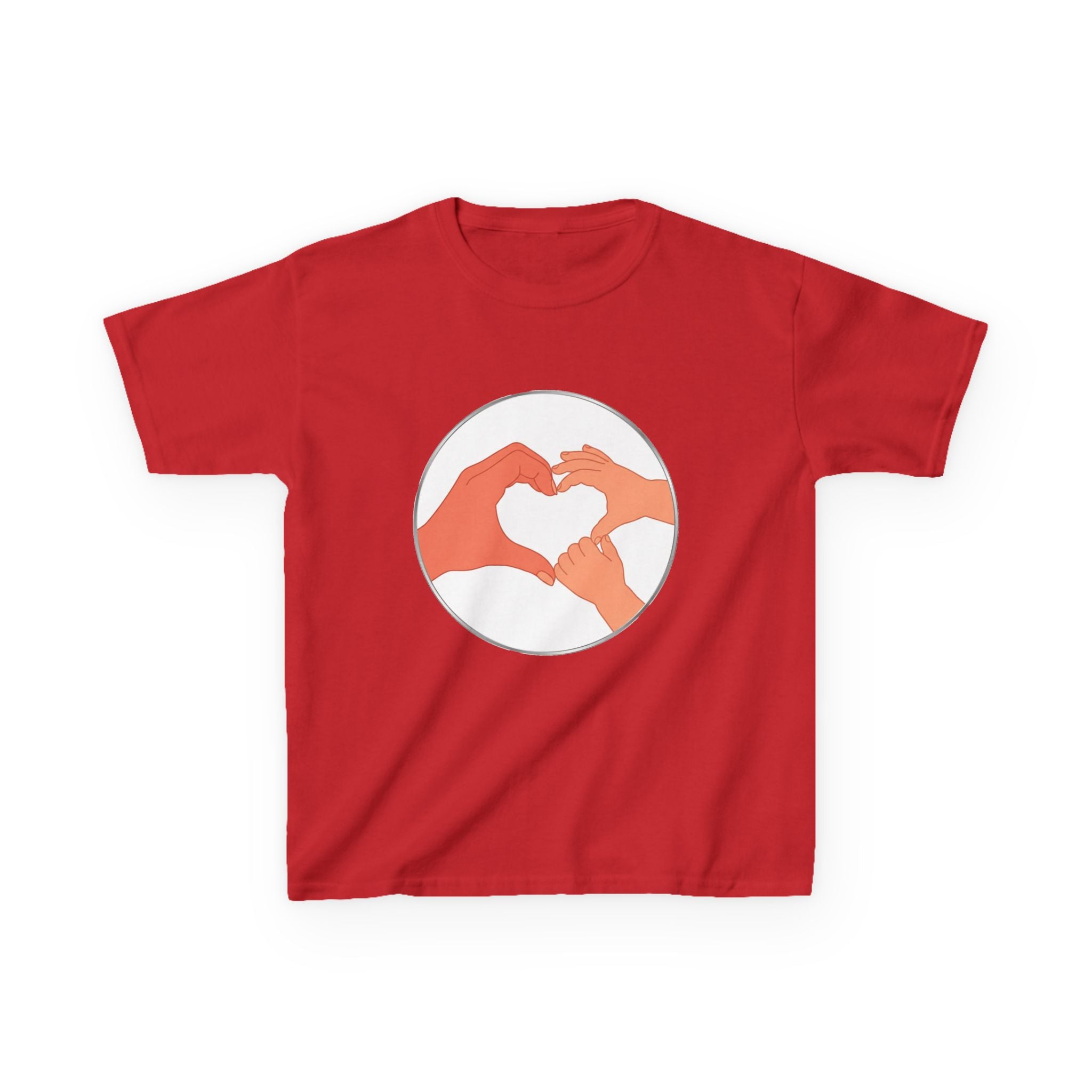 Bestie Heart Hands Kids T-Shirt | Matchy Mums