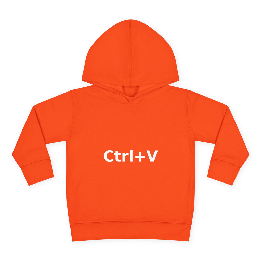 Ctrl+V Toddler Hoodie (Dark) | Matchy Mums