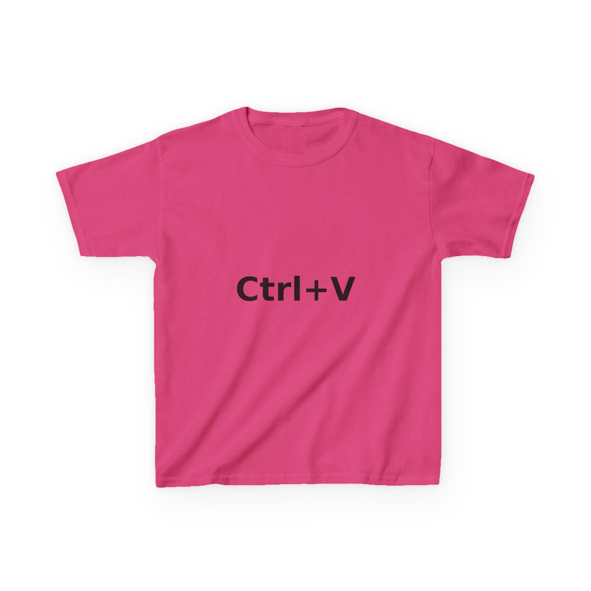Ctrl+V Kids T-Shirt (Light) | Matchy Mums