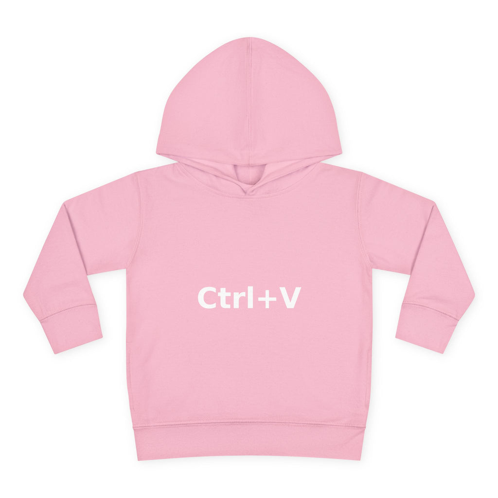 Ctrl+V Toddler Hoodie (Dark) | Matchy Mums