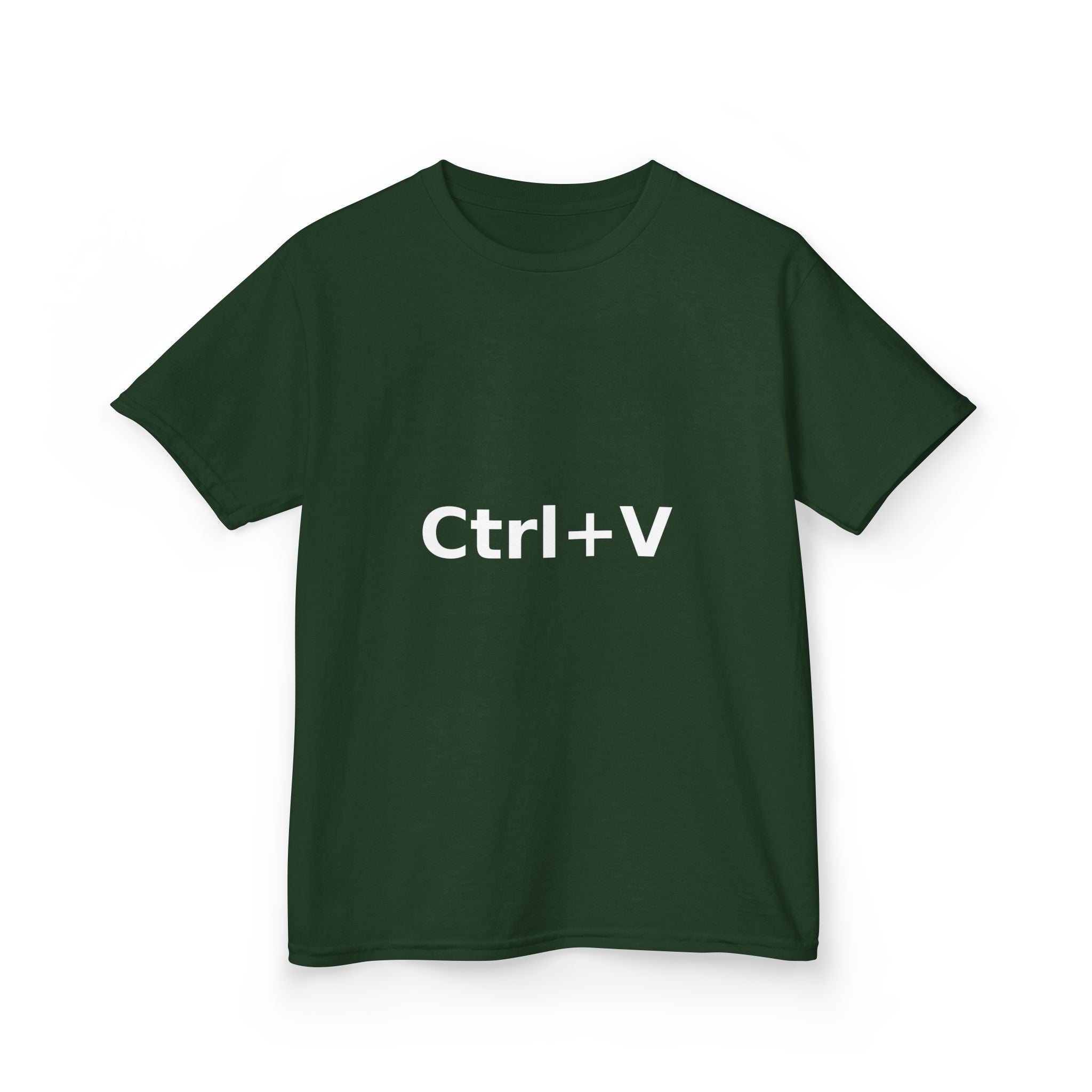 Ctrl+V Kids T-Shirt (Dark) | Matchy Mums