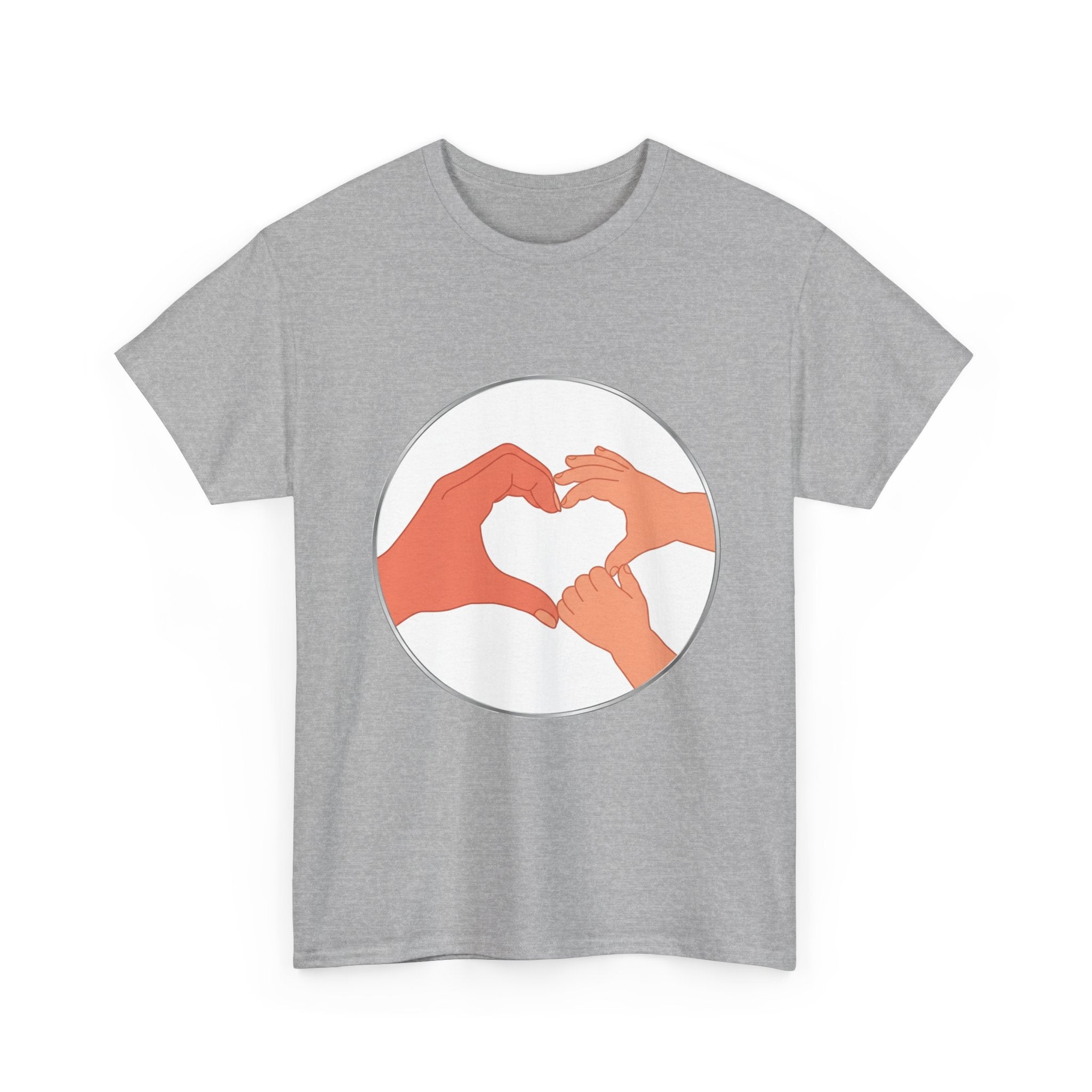 Bestie Heart Hands T-Shirt | Matchy Mums