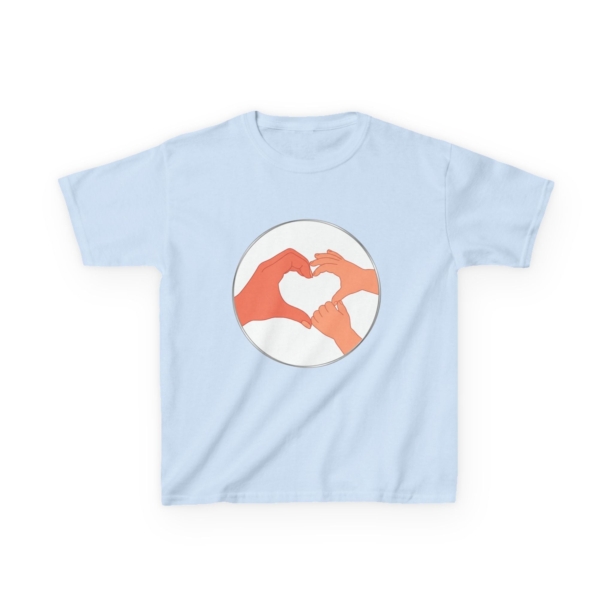 Bestie Heart Hands Kids T-Shirt | Matchy Mums