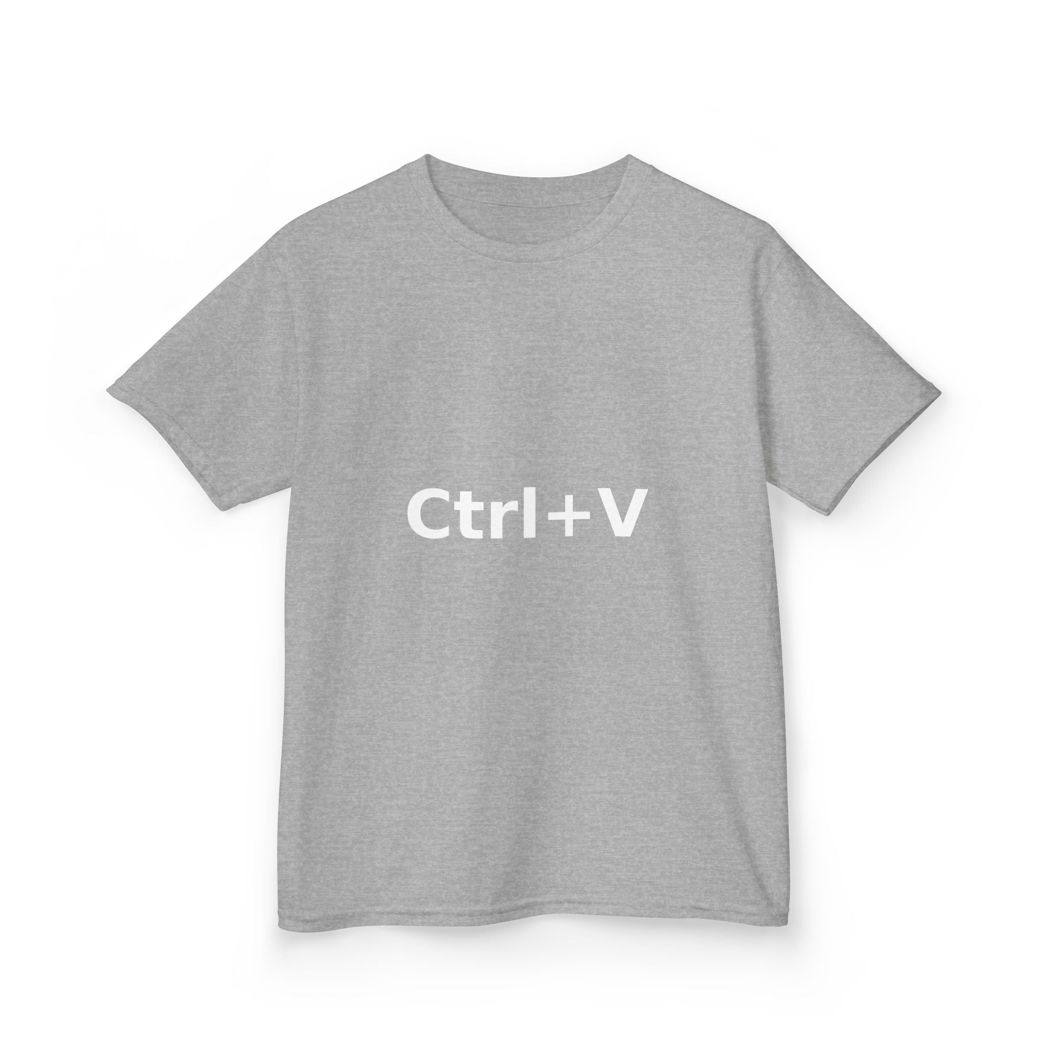 Ctrl+V Kids T-Shirt (Dark) | Matchy Mums