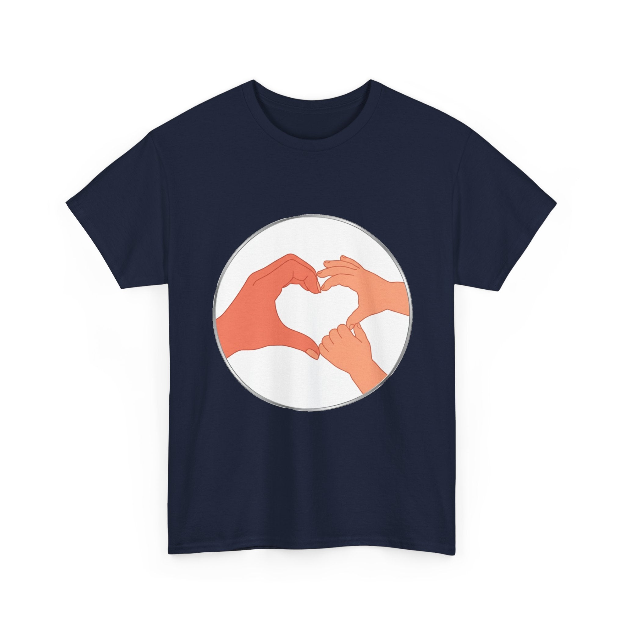 Bestie Heart Hands T-Shirt | Matchy Mums