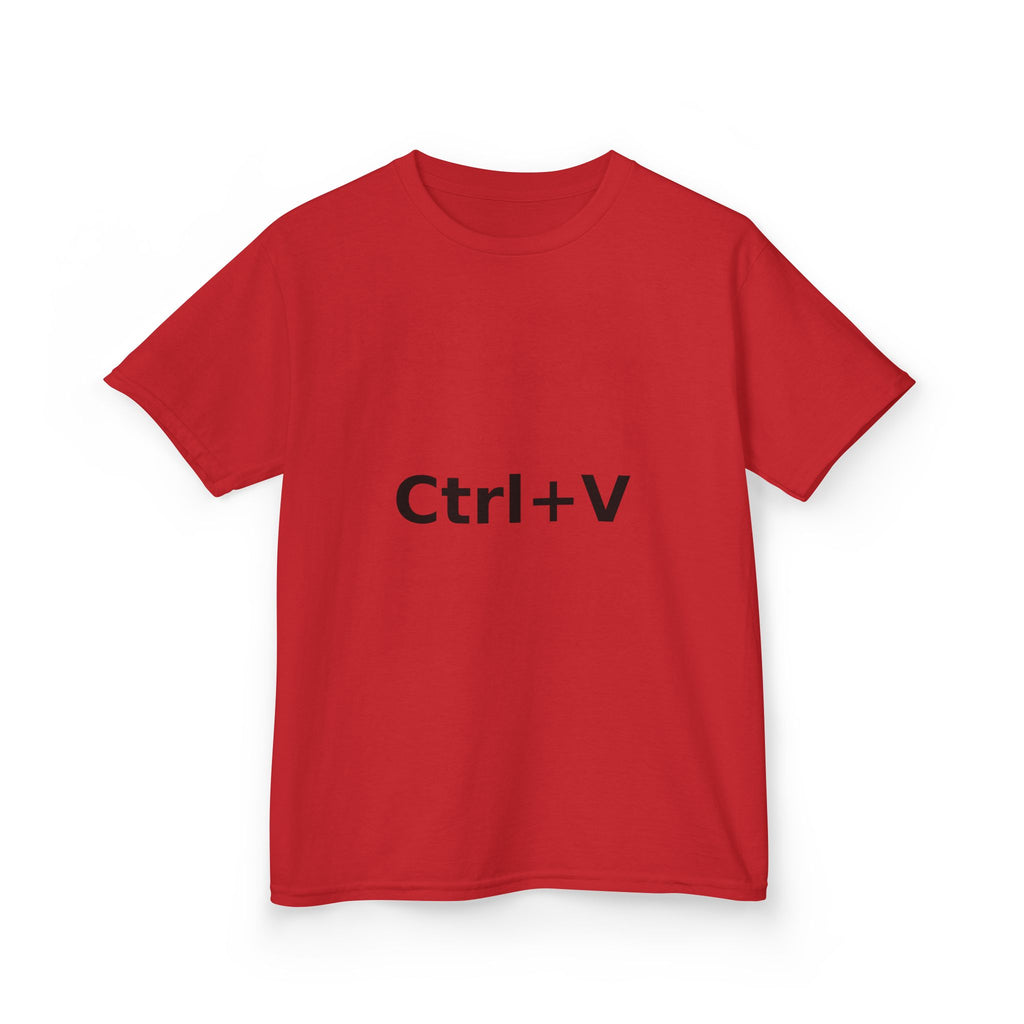 Ctrl+V Kids T-Shirt (Light) | Matchy Mums