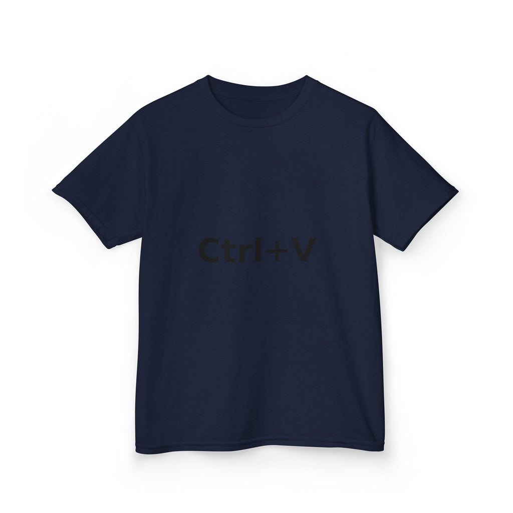 Ctrl+V Kids T-Shirt (Light) | Matchy Mums