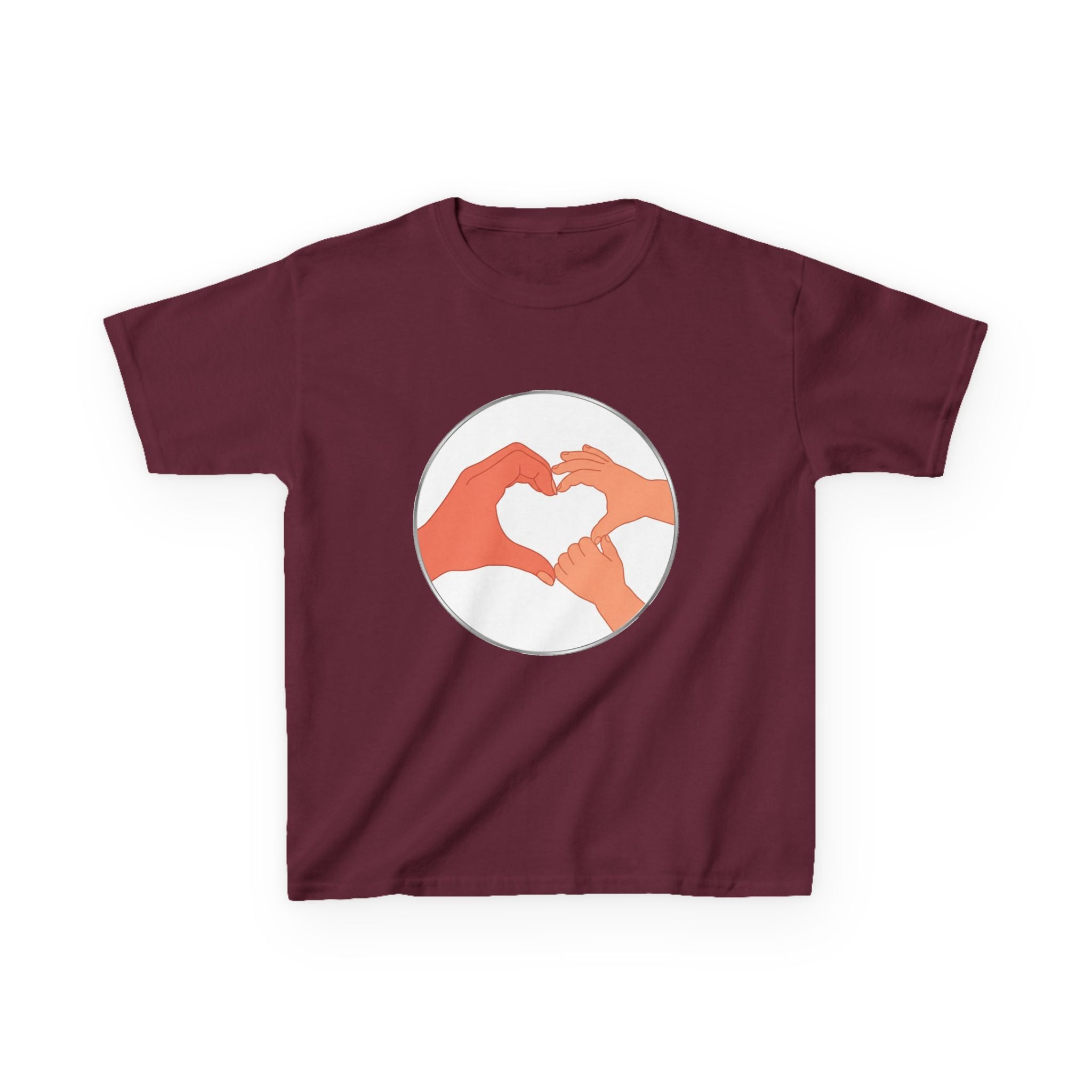 Bestie Heart Hands Kids T-Shirt | Matchy Mums