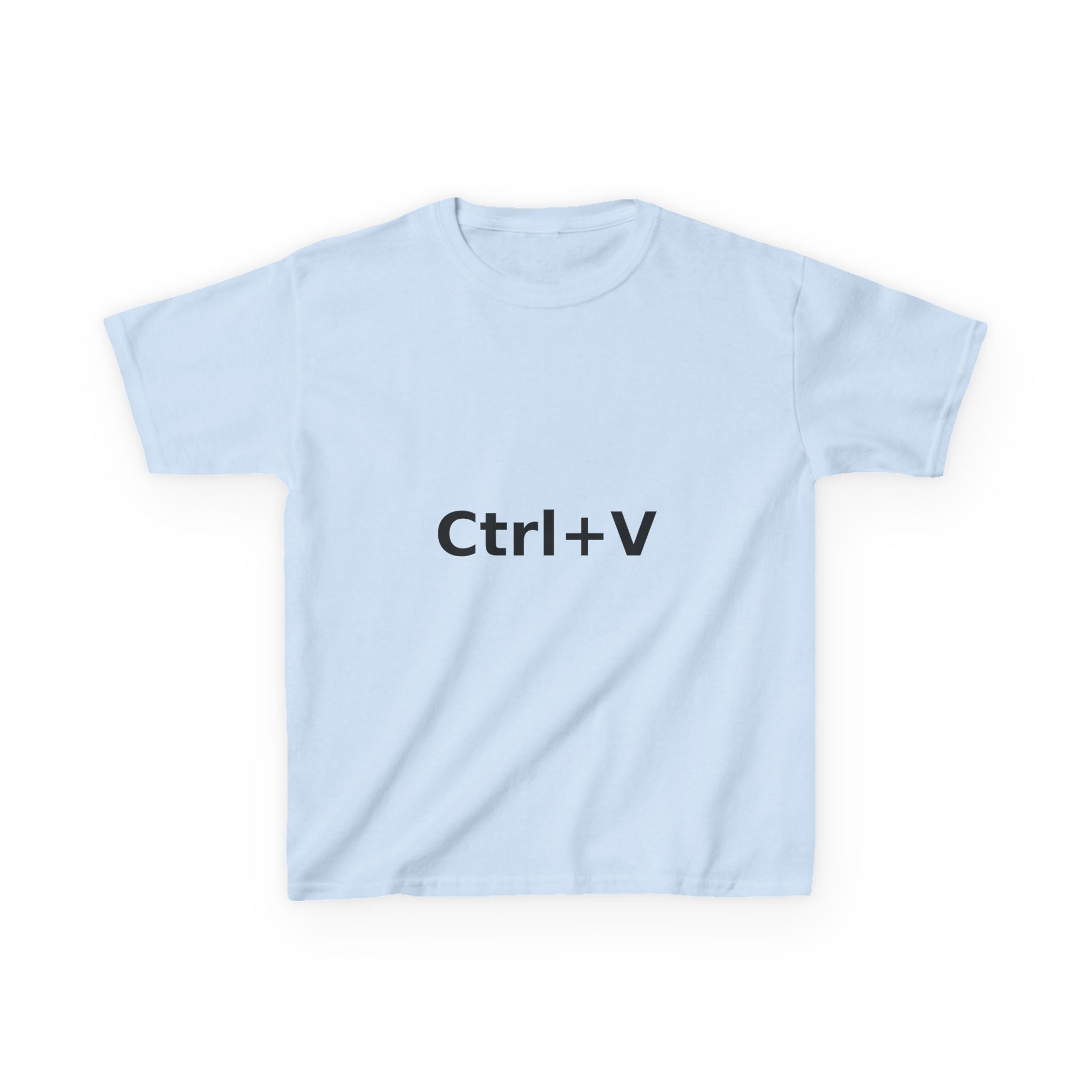Ctrl+V Kids T-Shirt (Light) | Matchy Mums