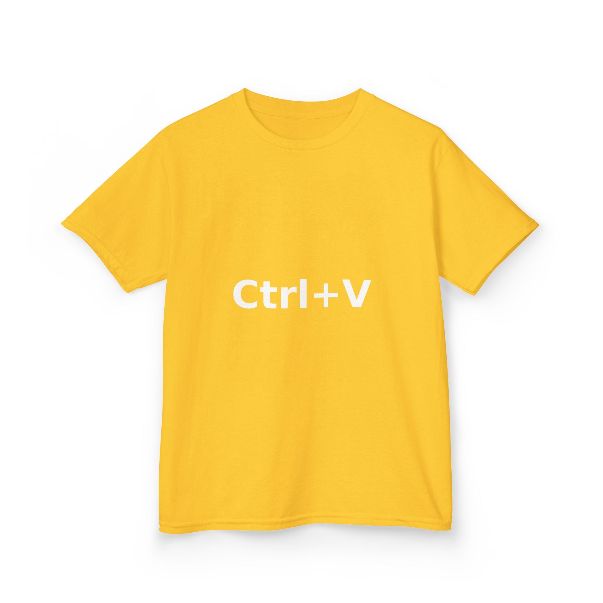 Ctrl+V Kids T-Shirt (Dark) | Matchy Mums