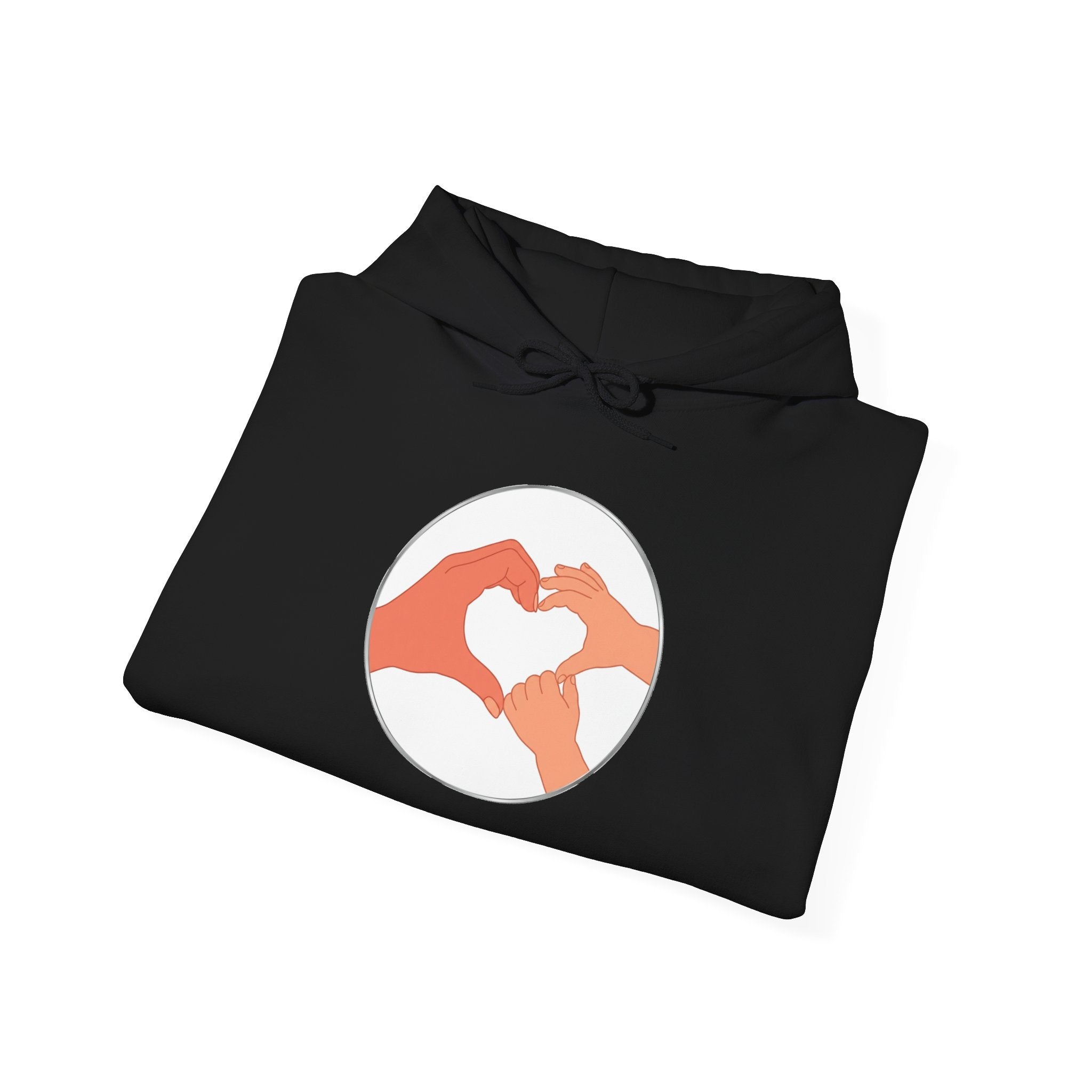 Bestie Heart Hands Hoodie | Matchy Mums