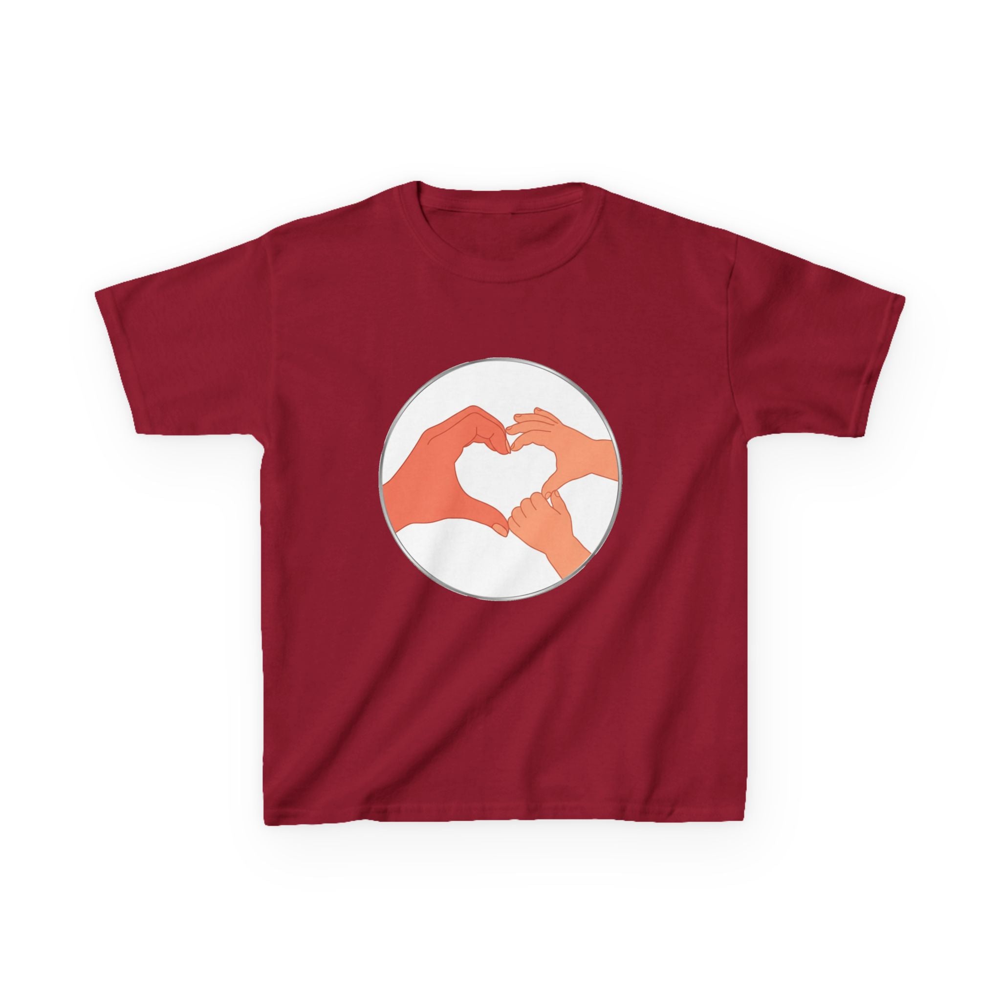 Bestie Heart Hands Kids T-Shirt | Matchy Mums