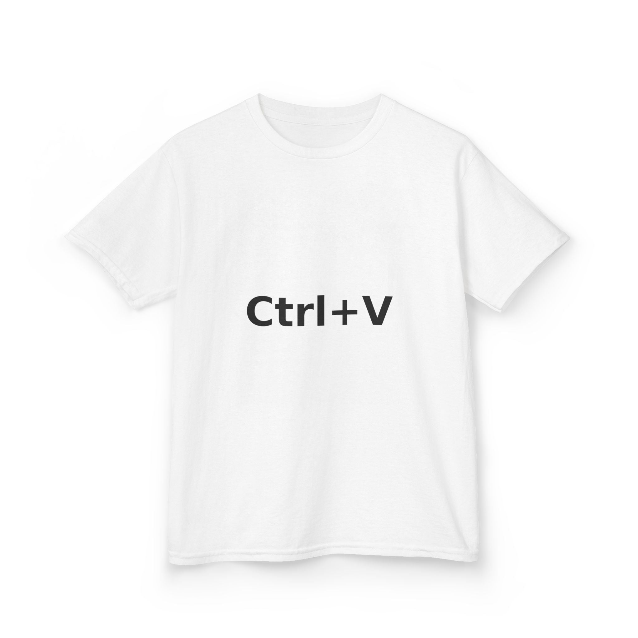Ctrl+V Kids T-Shirt (Light) | Matchy Mums