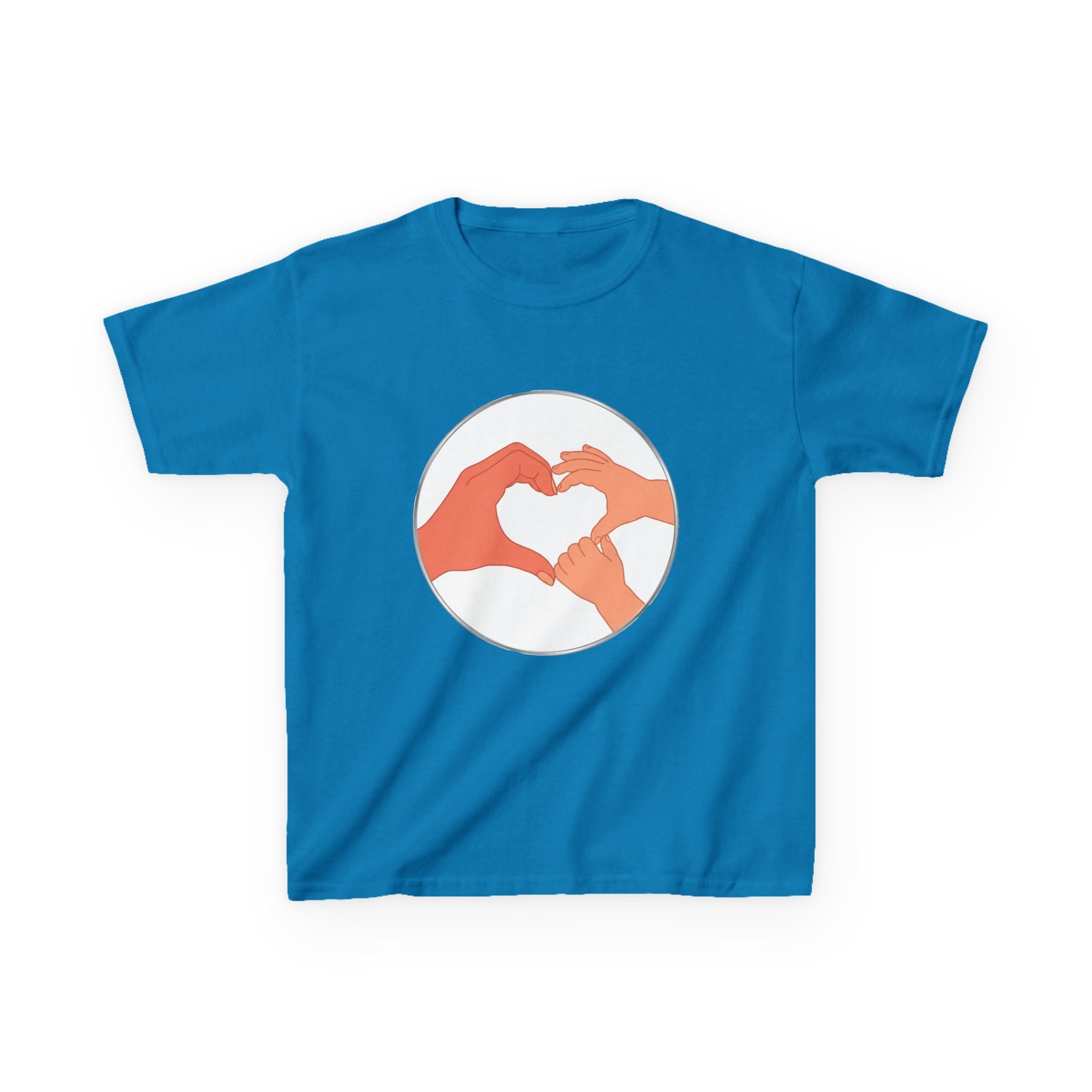Bestie Heart Hands Kids T-Shirt | Matchy Mums