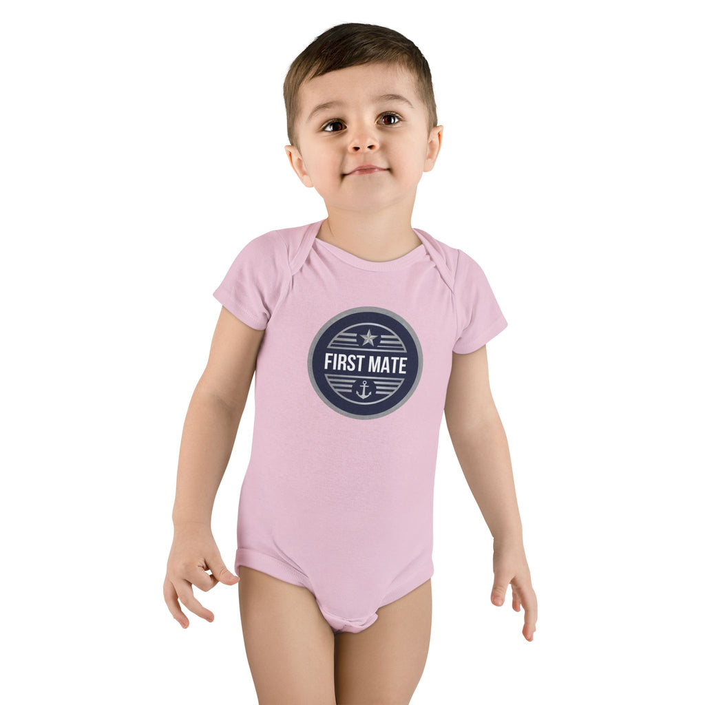 First Mate Baby Onesie | Matchy Mums