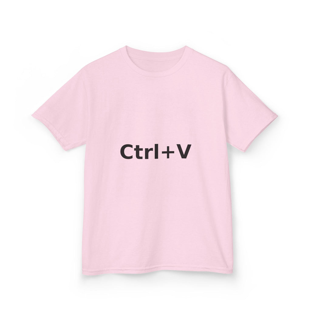 Ctrl+V Kids T-Shirt (Light) | Matchy Mums