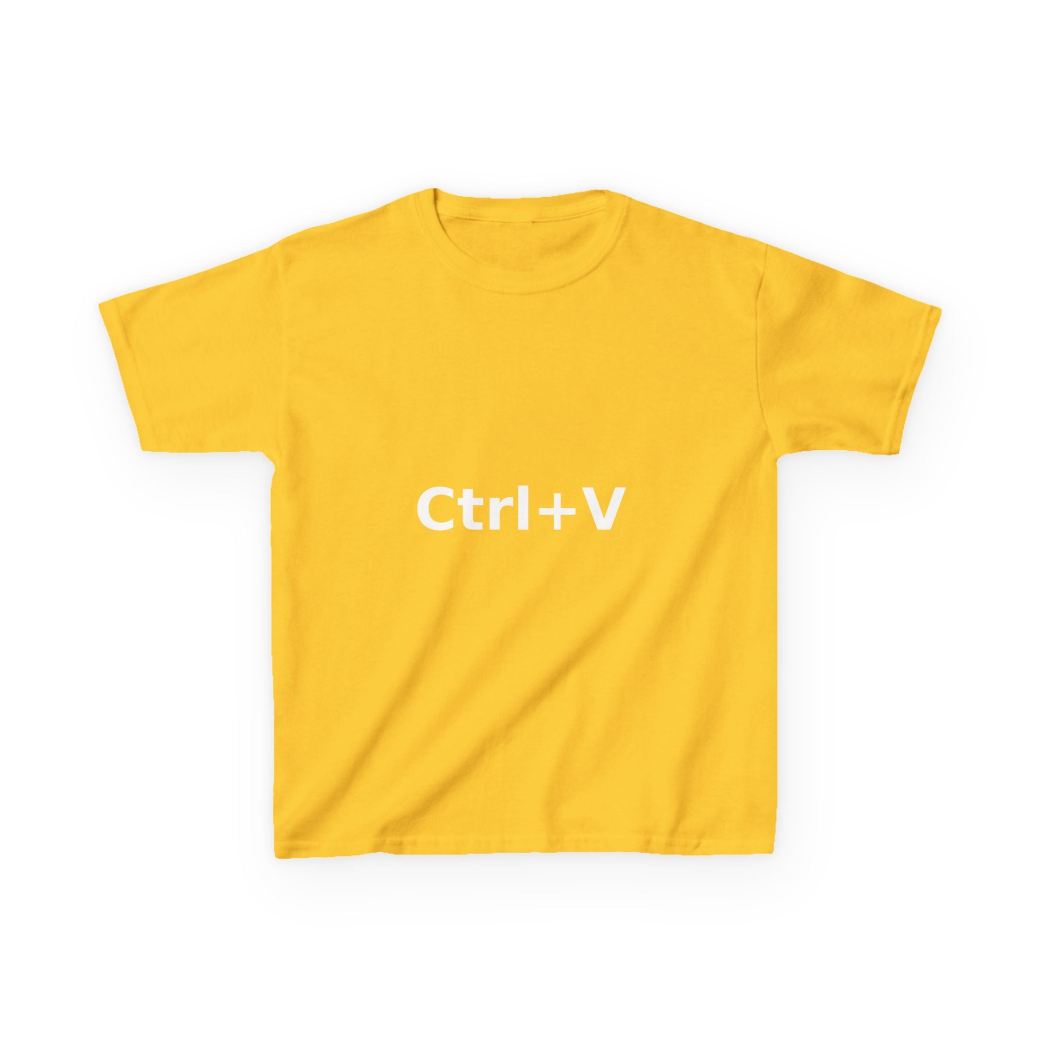 Ctrl+V Kids T-Shirt (Dark) | Matchy Mums