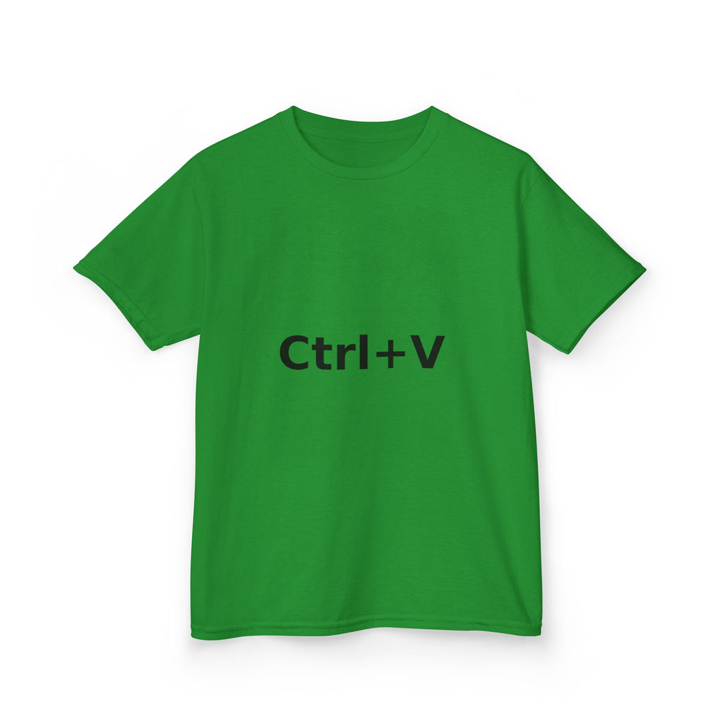 Ctrl+V Kids T-Shirt (Light) | Matchy Mums