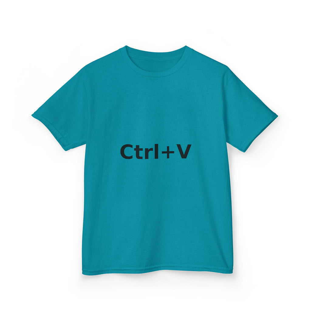 Ctrl+V Kids T-Shirt (Light) | Matchy Mums