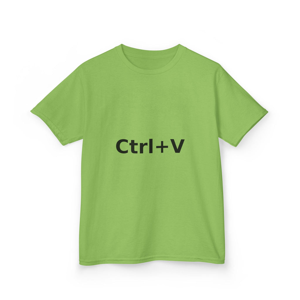 Ctrl+V Kids T-Shirt (Light) | Matchy Mums