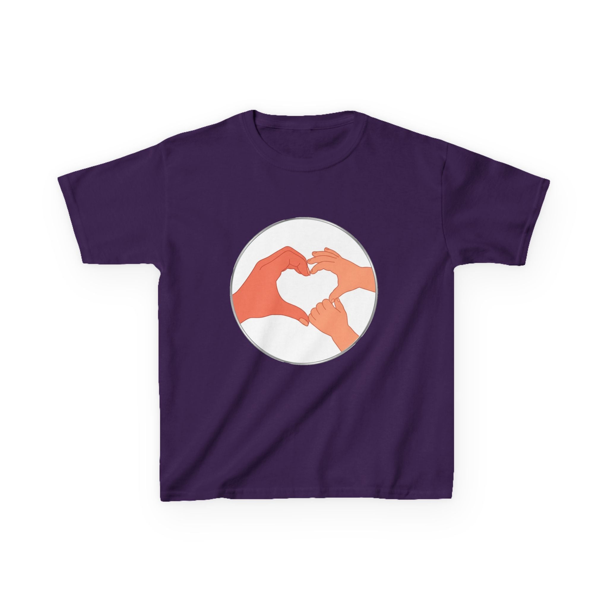 Bestie Heart Hands Kids T-Shirt | Matchy Mums
