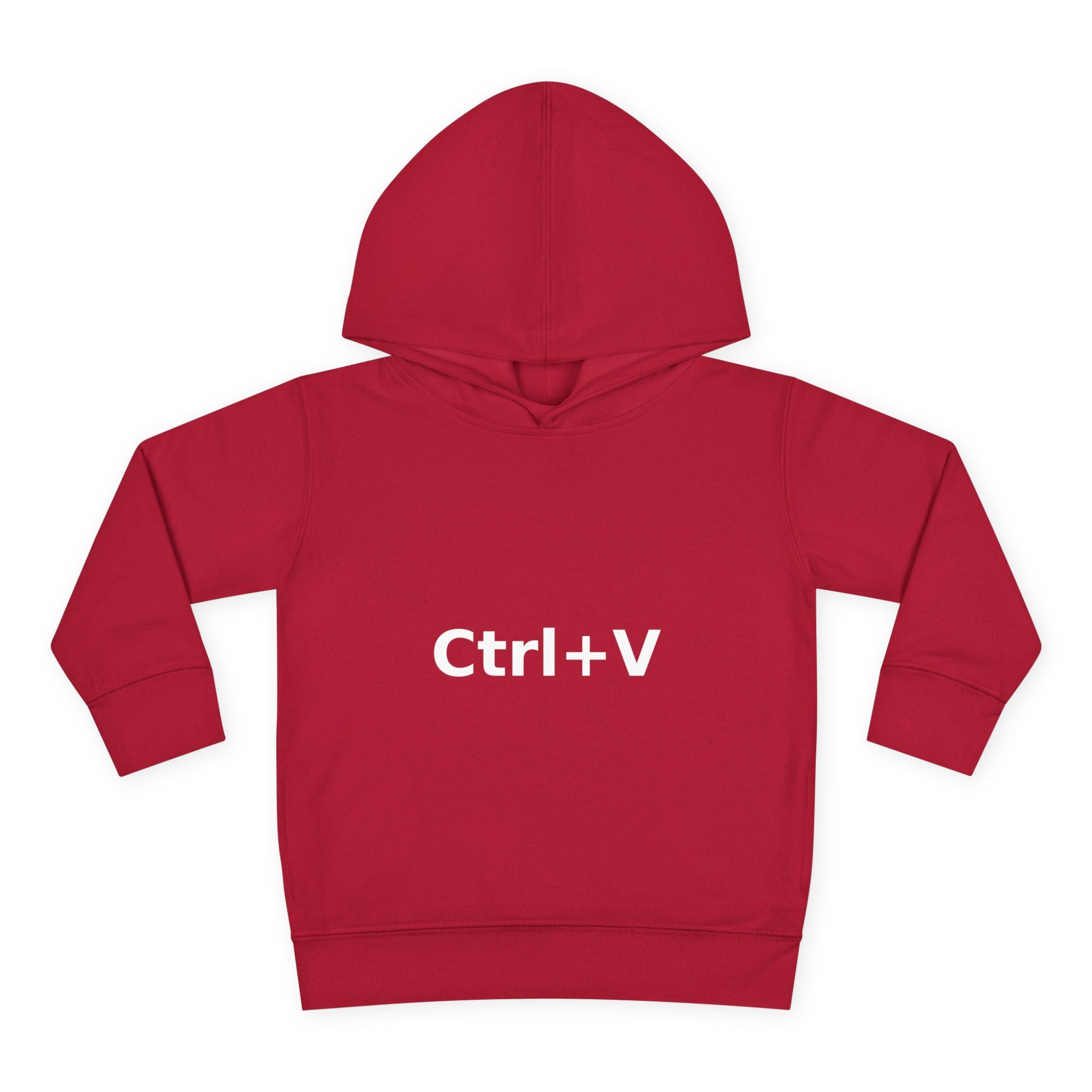 Ctrl+V Toddler Hoodie (Dark) | Matchy Mums