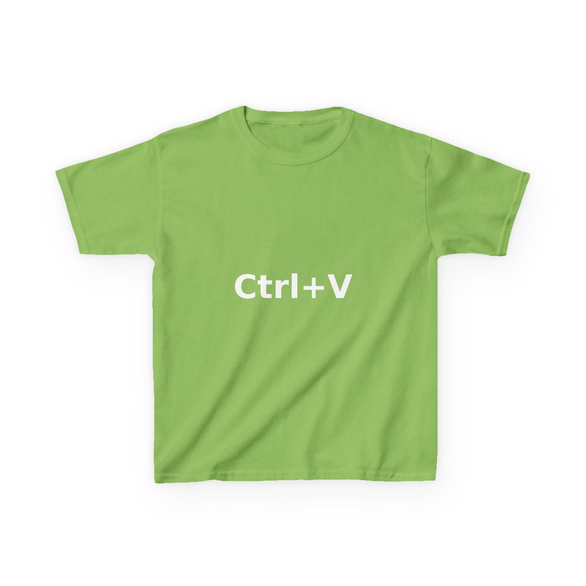 Ctrl+V Kids T-Shirt (Dark) | Matchy Mums