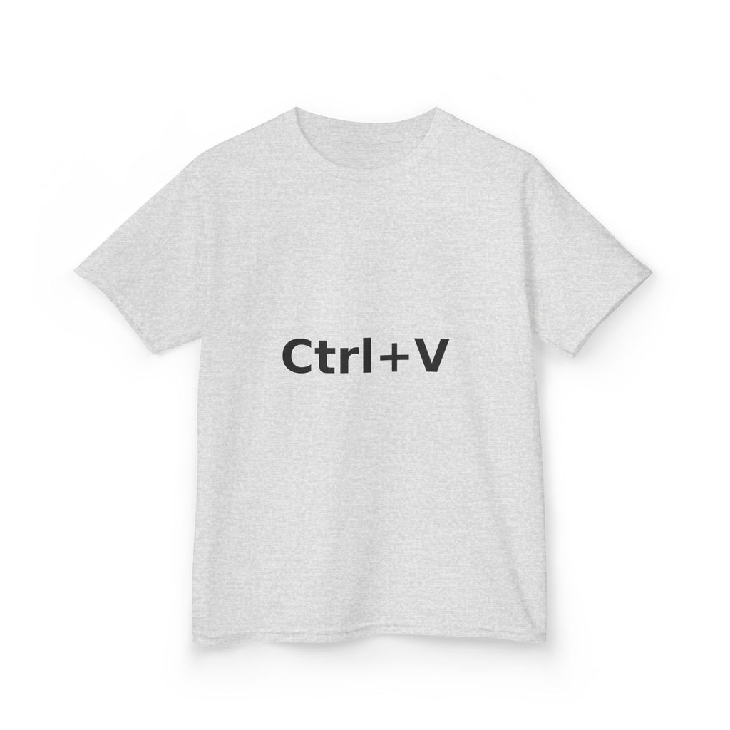 Ctrl+V Kids T-Shirt (Light) | Matchy Mums