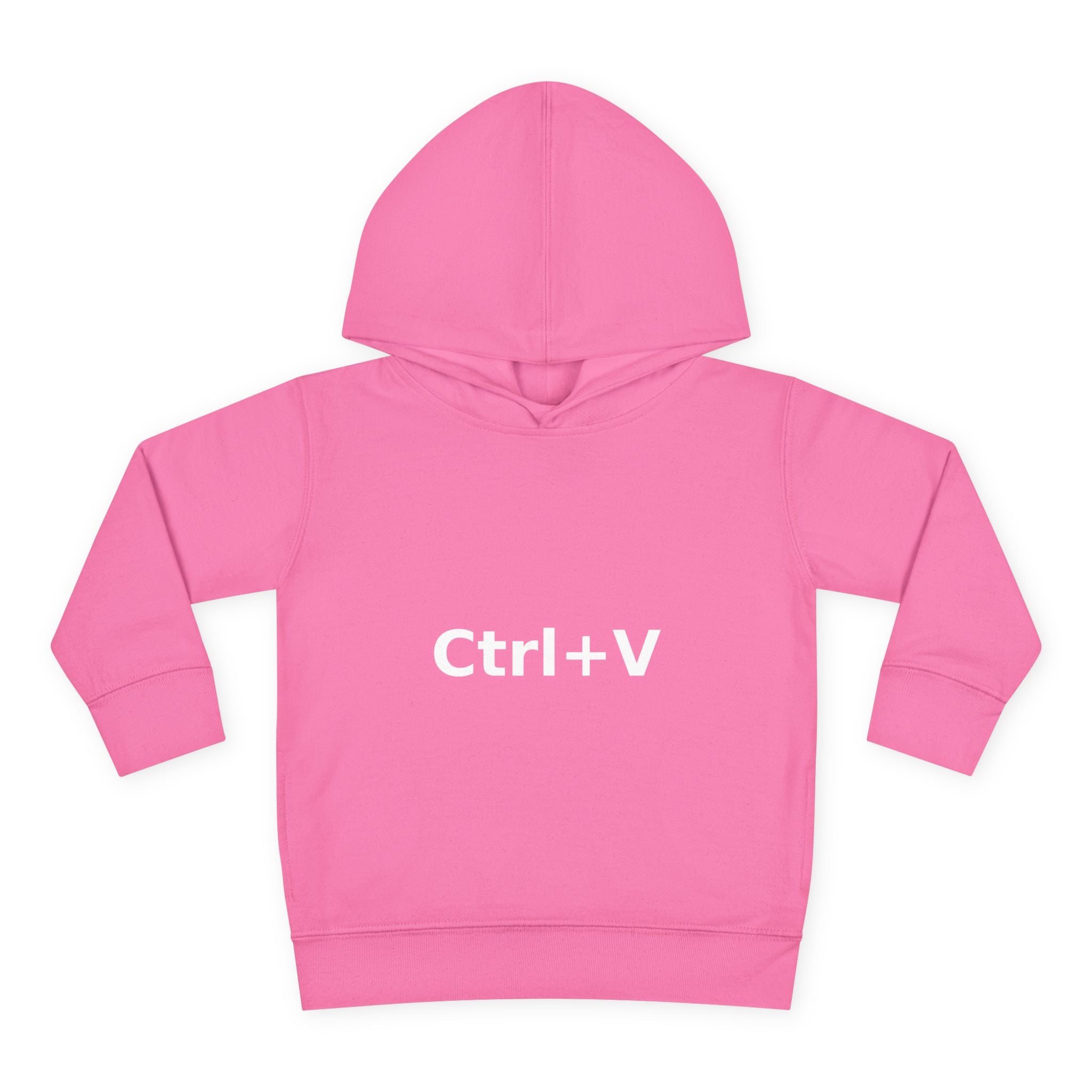 Ctrl+V Toddler Hoodie (Dark) | Matchy Mums
