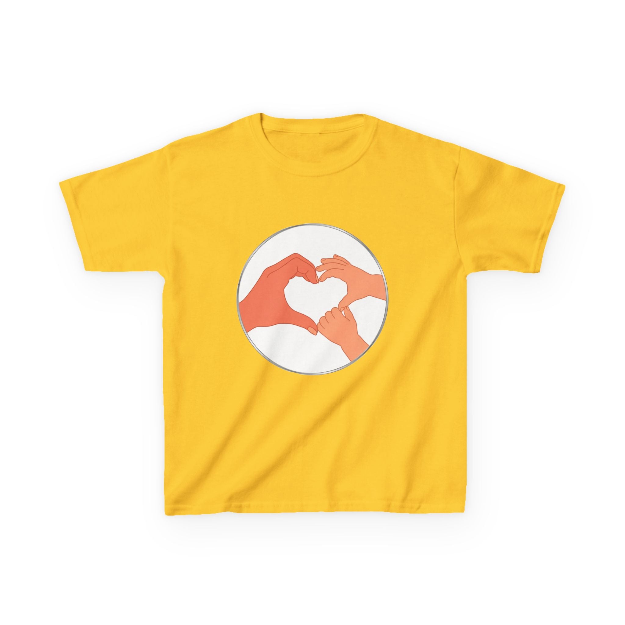 Bestie Heart Hands Kids T-Shirt | Matchy Mums