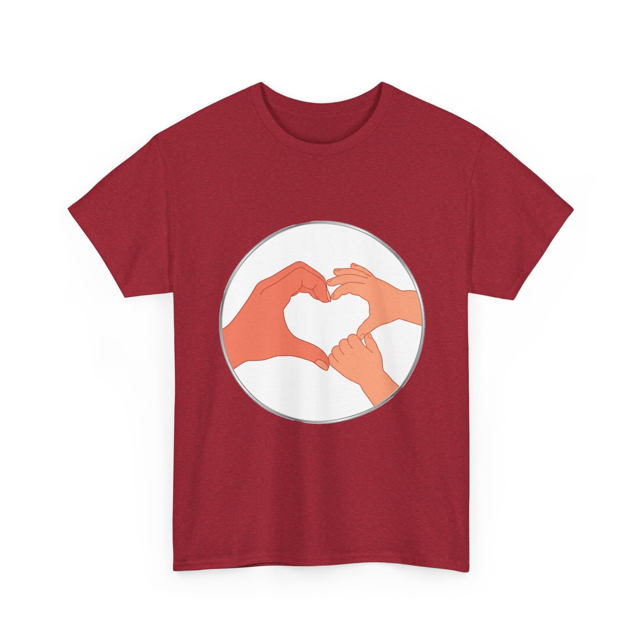 Bestie Heart Hands T-Shirt | Matchy Mums