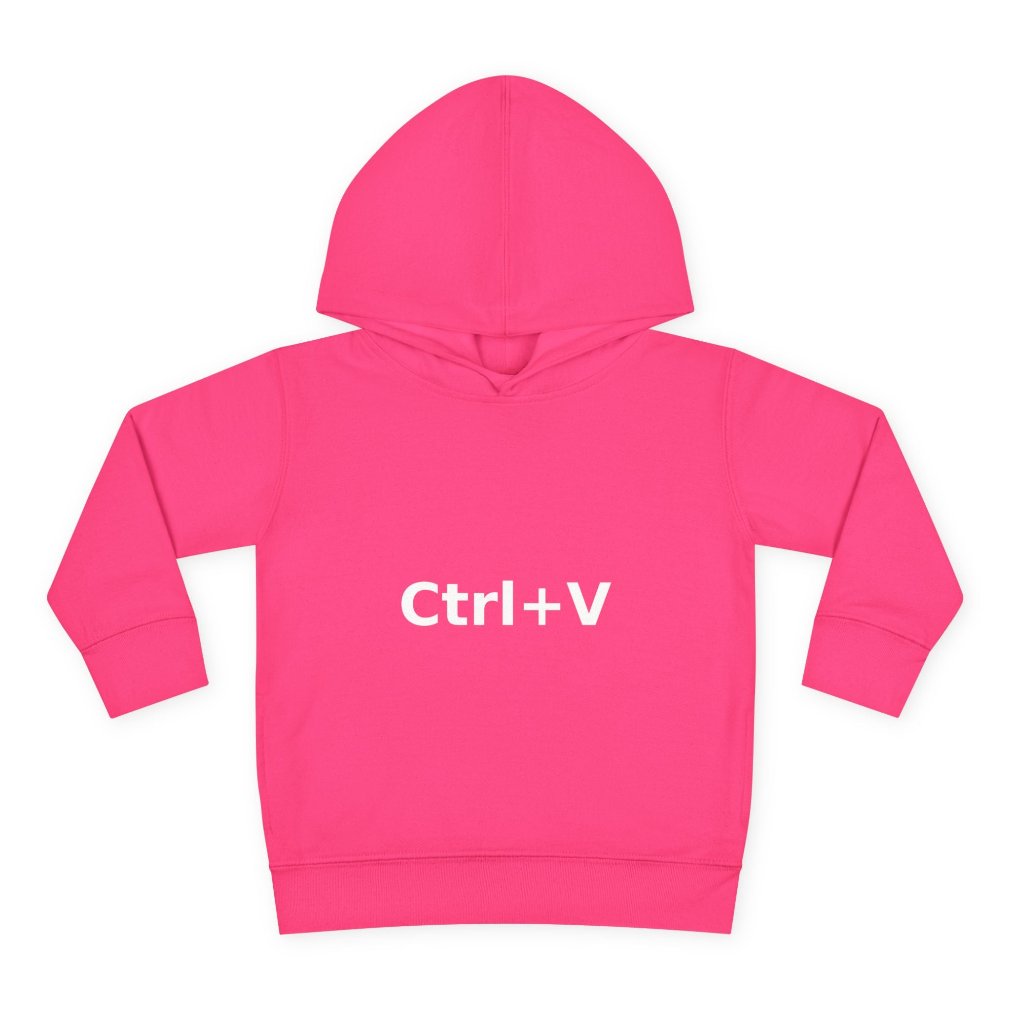 Ctrl+V Toddler Hoodie (Dark) | Matchy Mums
