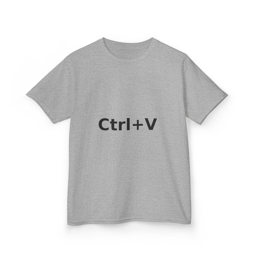 Ctrl+V Kids T-Shirt (Light) | Matchy Mums