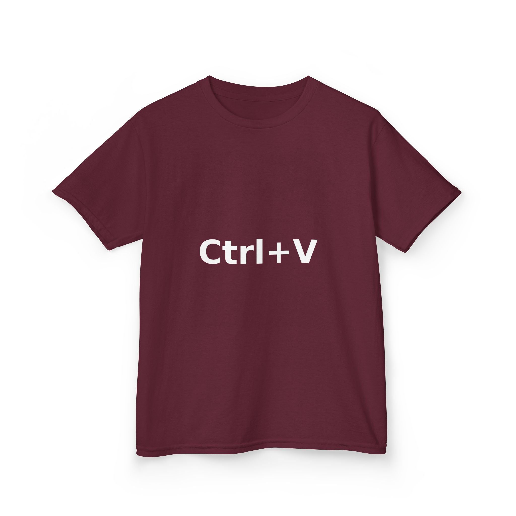 Ctrl+V Kids T-Shirt (Dark) | Matchy Mums