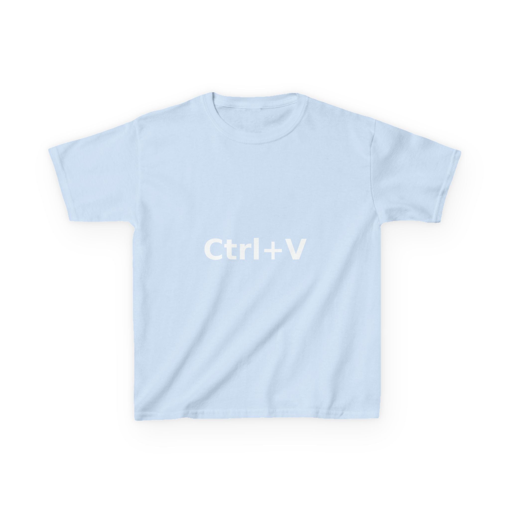 Ctrl+V Kids T-Shirt (Dark) | Matchy Mums