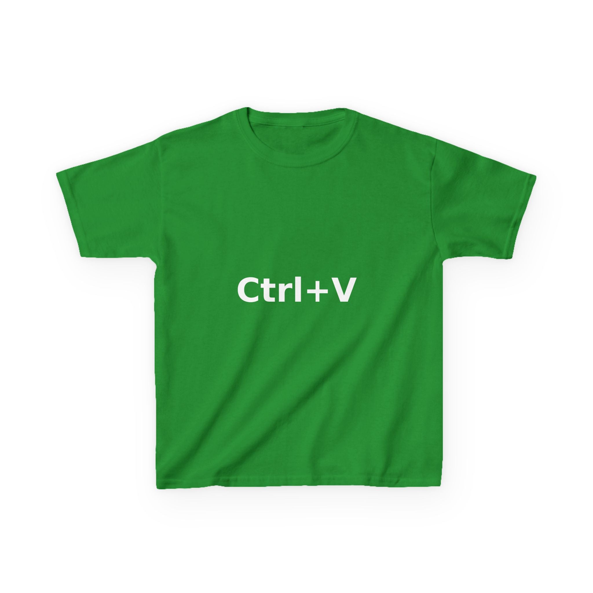 Ctrl+V Kids T-Shirt (Dark) | Matchy Mums