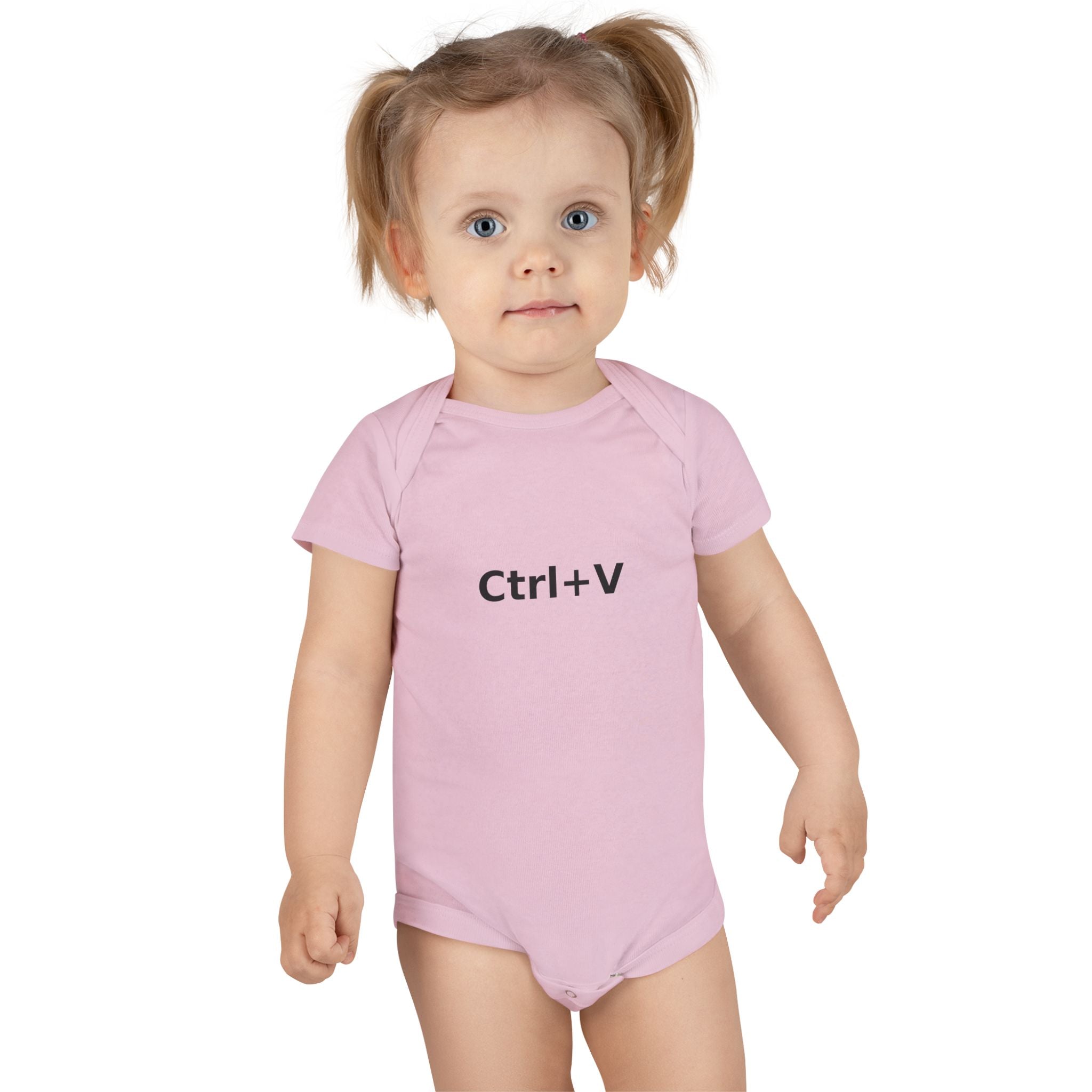Ctrl+V Baby Onesie (Light) | Matchy Mums