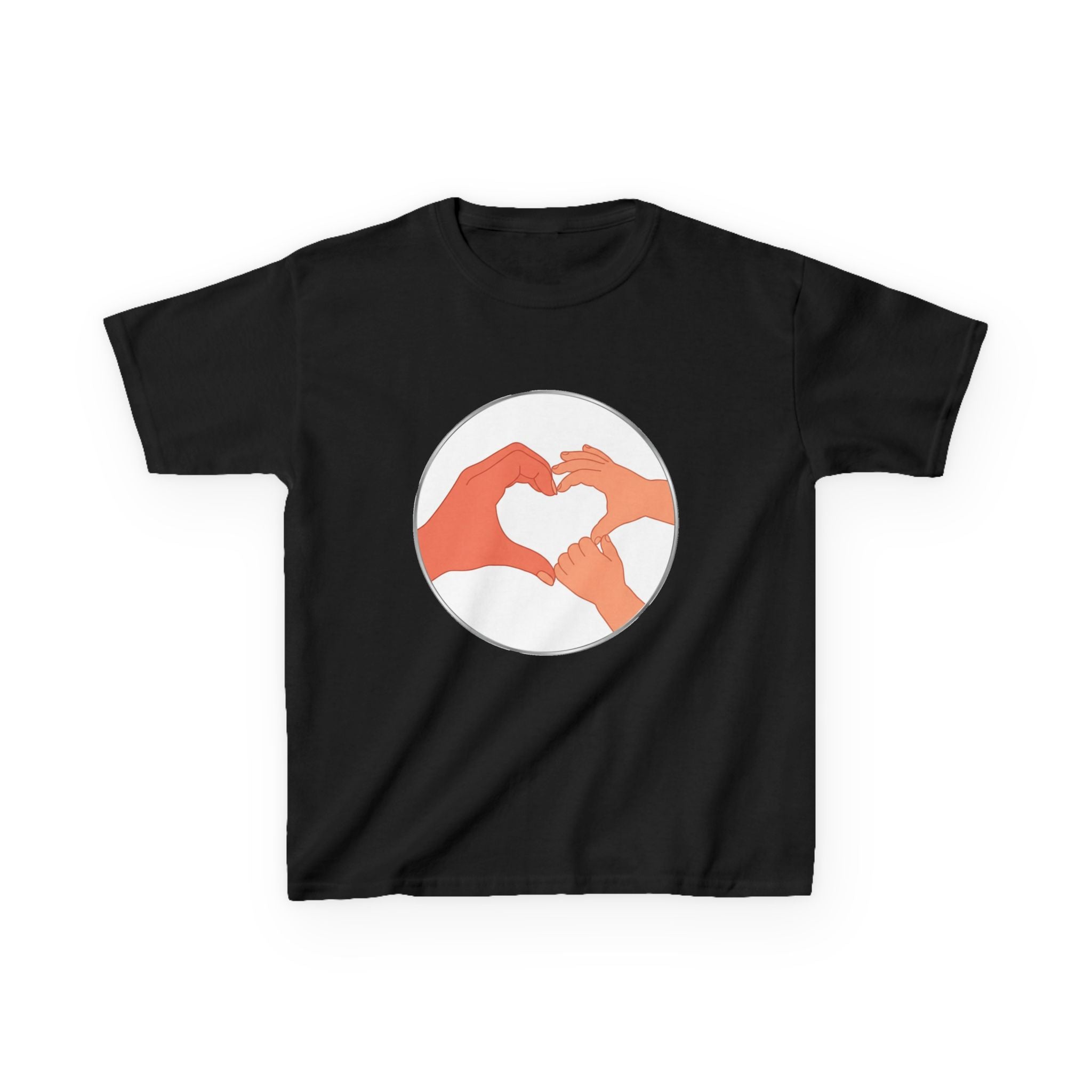 Bestie Heart Hands Kids T-Shirt | Matchy Mums