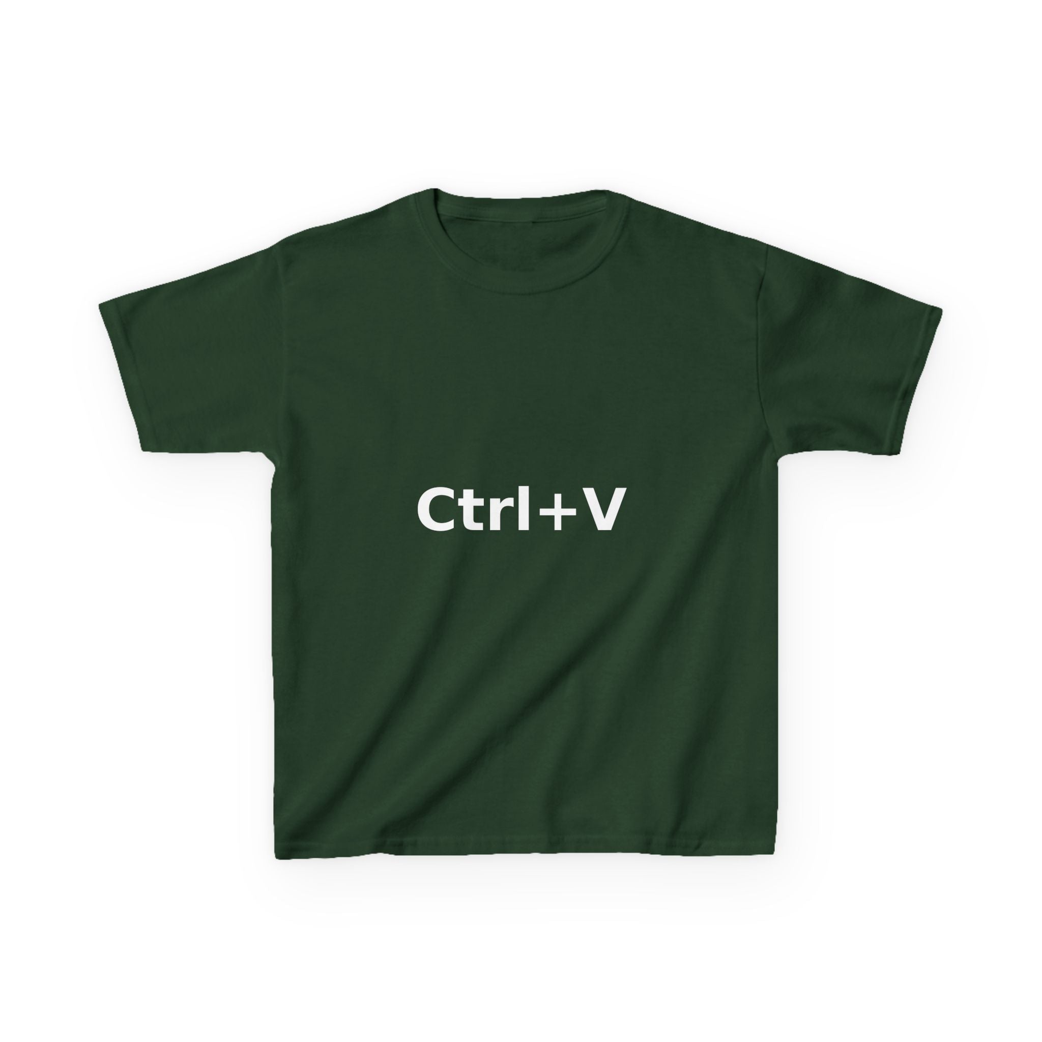 Ctrl+V Kids T-Shirt (Dark) | Matchy Mums