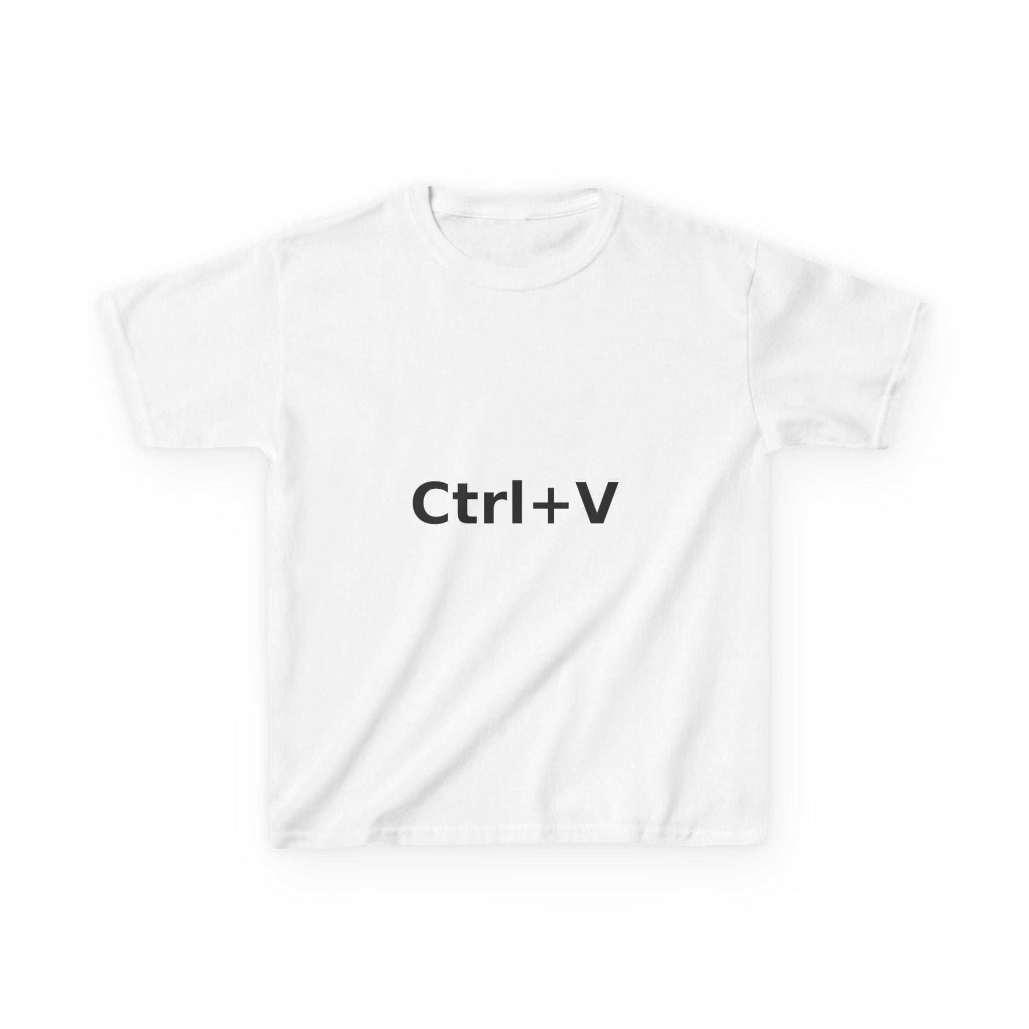 Ctrl+V Kids T-Shirt (Light) | Matchy Mums