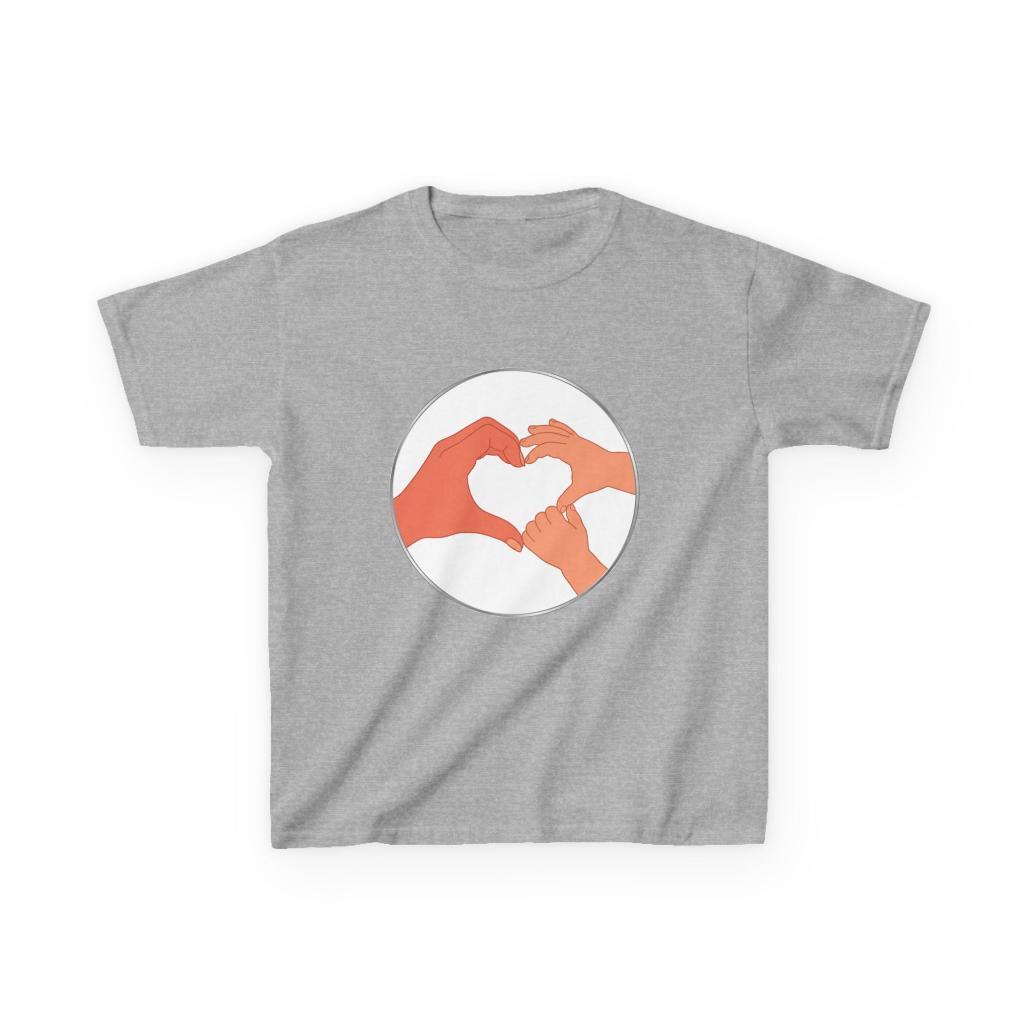 Bestie Heart Hands Kids T-Shirt | Matchy Mums