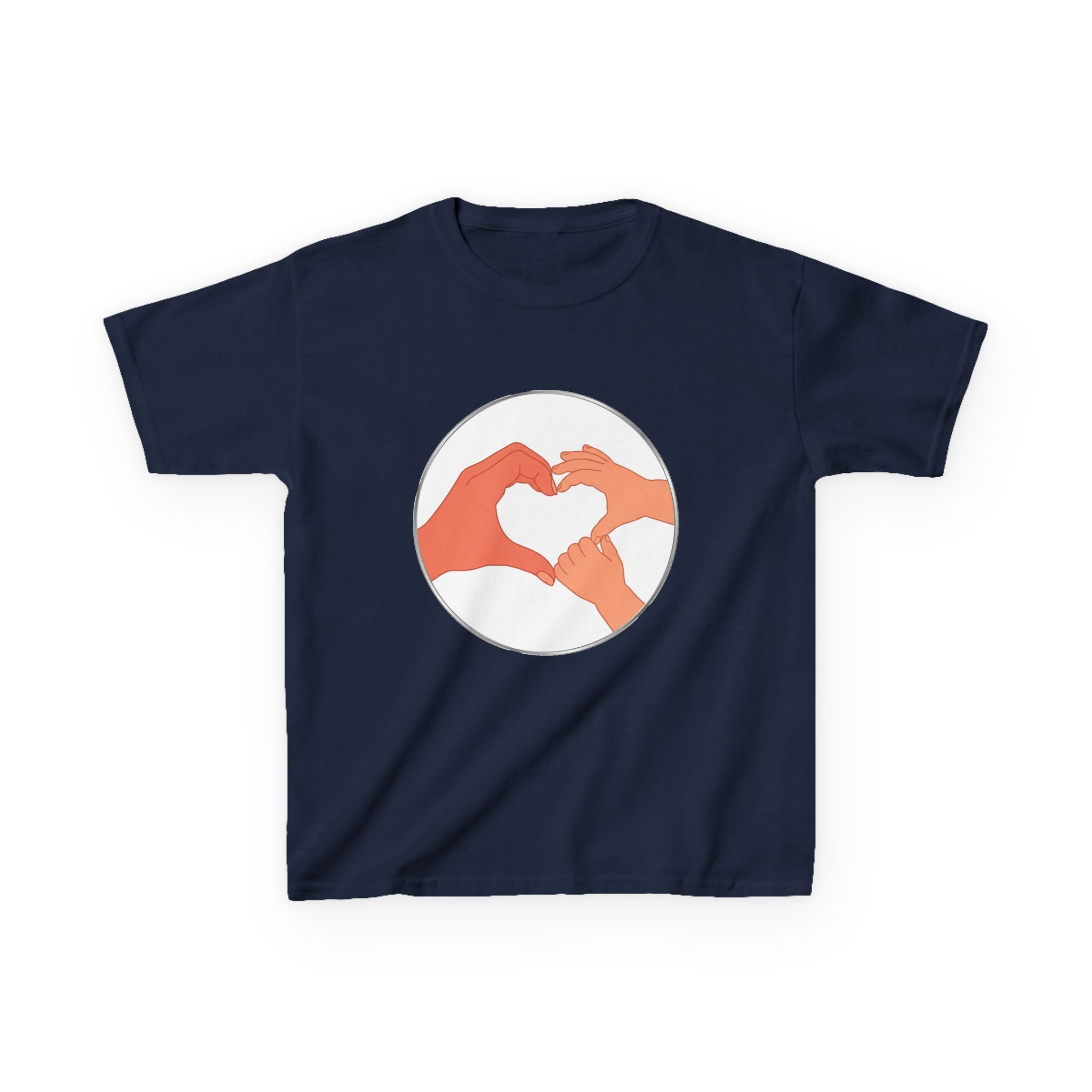 Bestie Heart Hands Kids T-Shirt | Matchy Mums